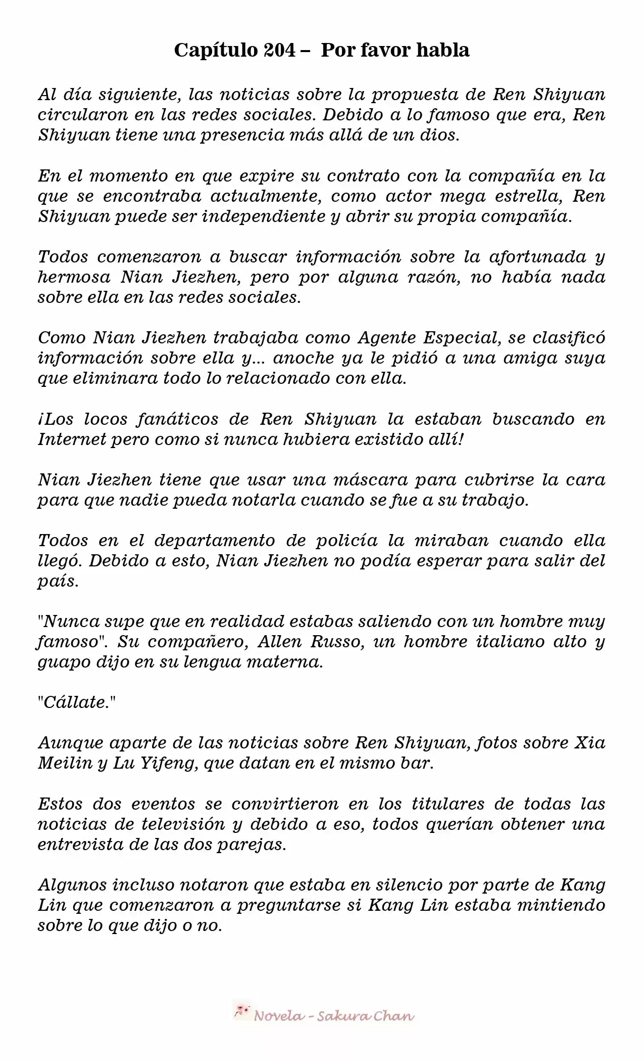 La Bella Durmiente Del Diablo (Libro 1) (Novela) - Capítulo 204 - Página 4 - LectorTMOo