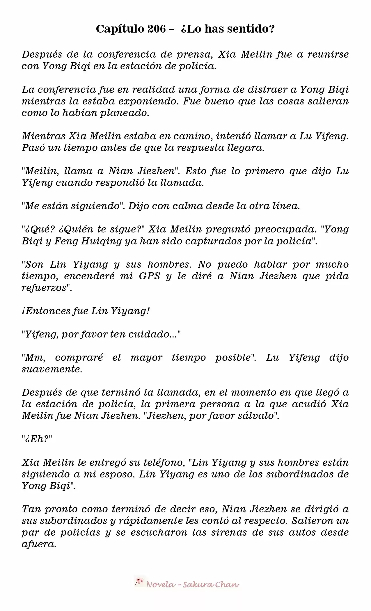 La Bella Durmiente Del Diablo (Libro 1) (Novela) - Capítulo 206 - Página 4 - LectorTMOo