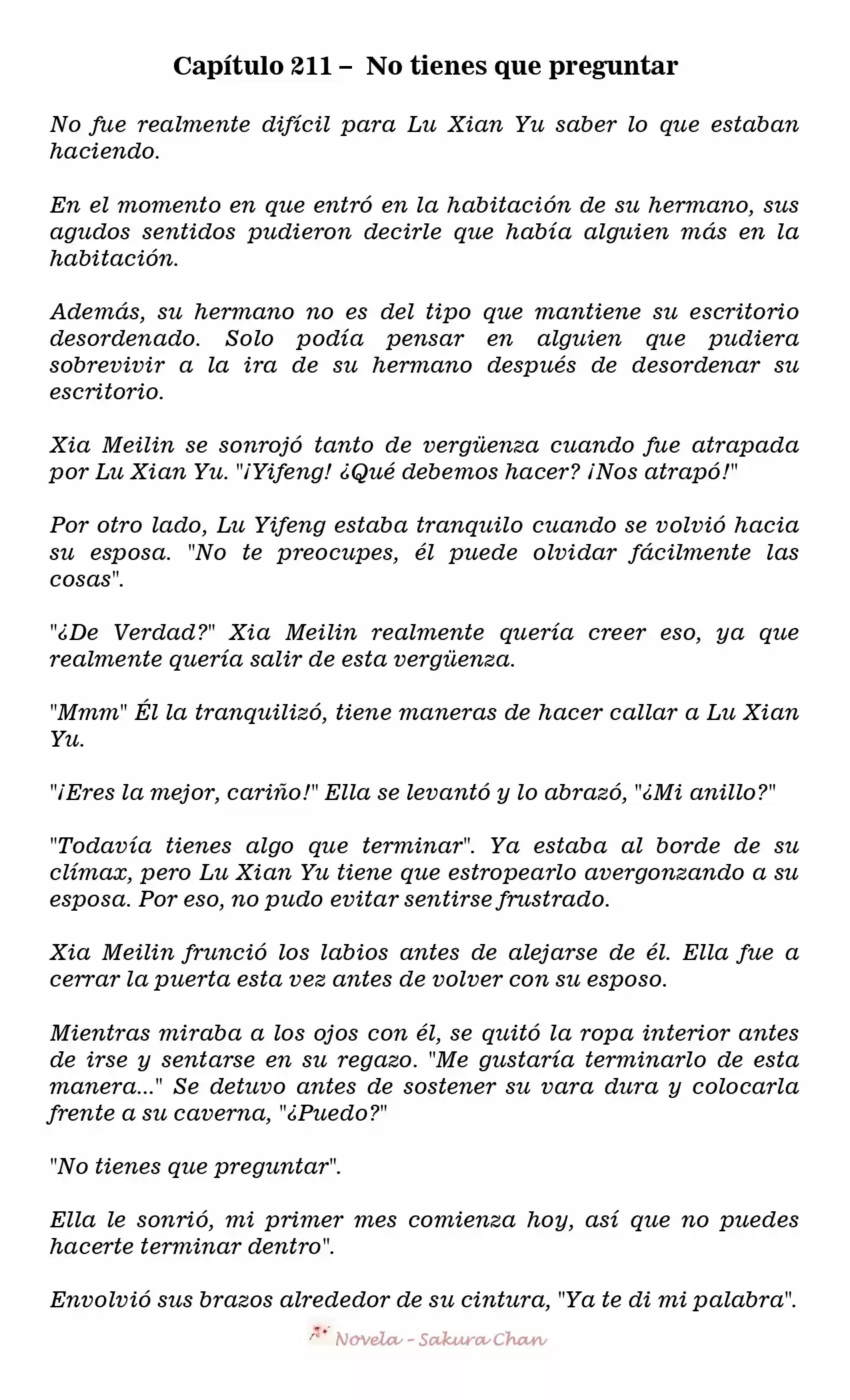 La Bella Durmiente Del Diablo (Libro 1) (Novela) - Capítulo 211 - Página 4 - LectorTMOo