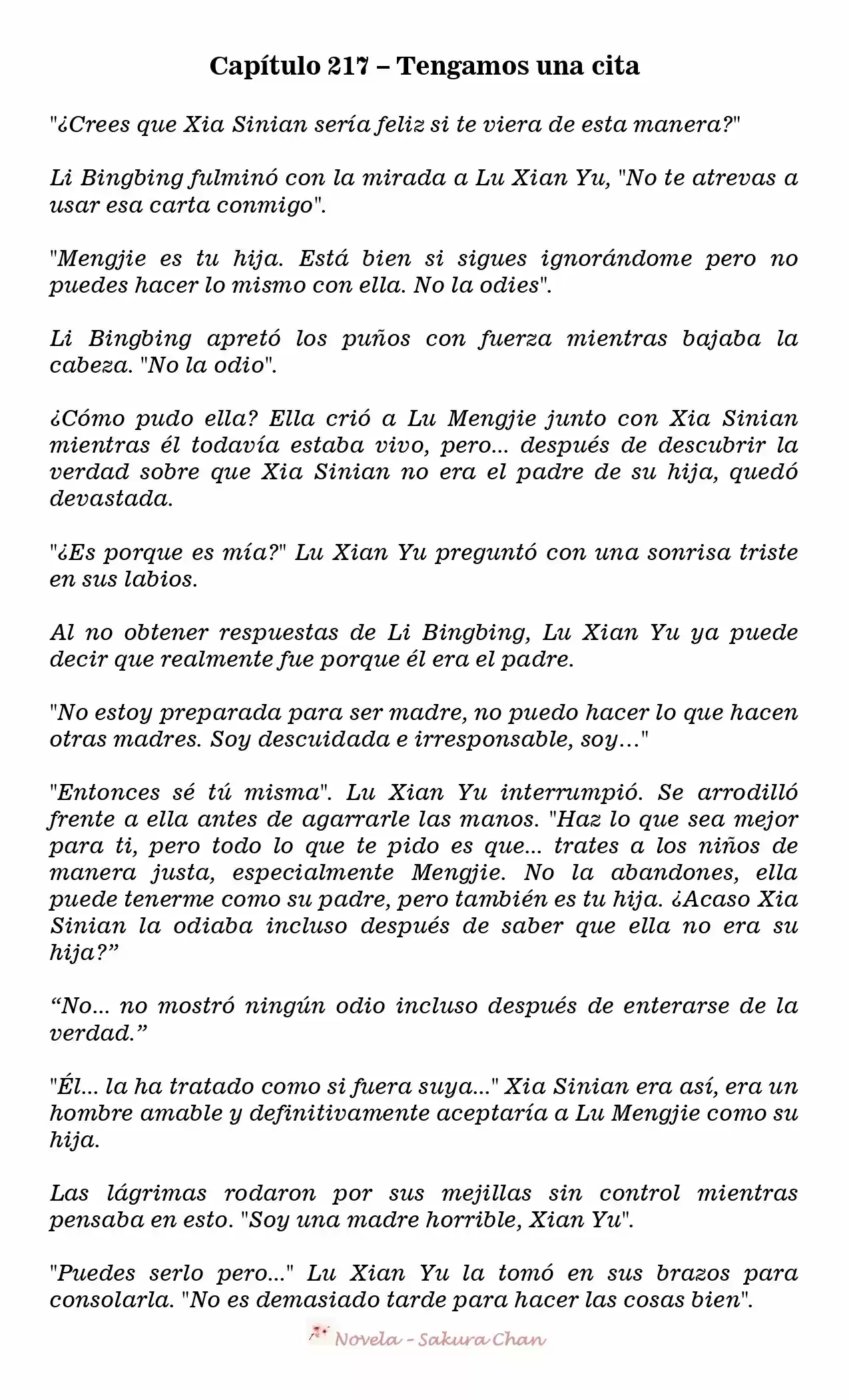 La Bella Durmiente Del Diablo (Libro 1) (Novela) - Capítulo 217 - Página 3 - LectorTMOo