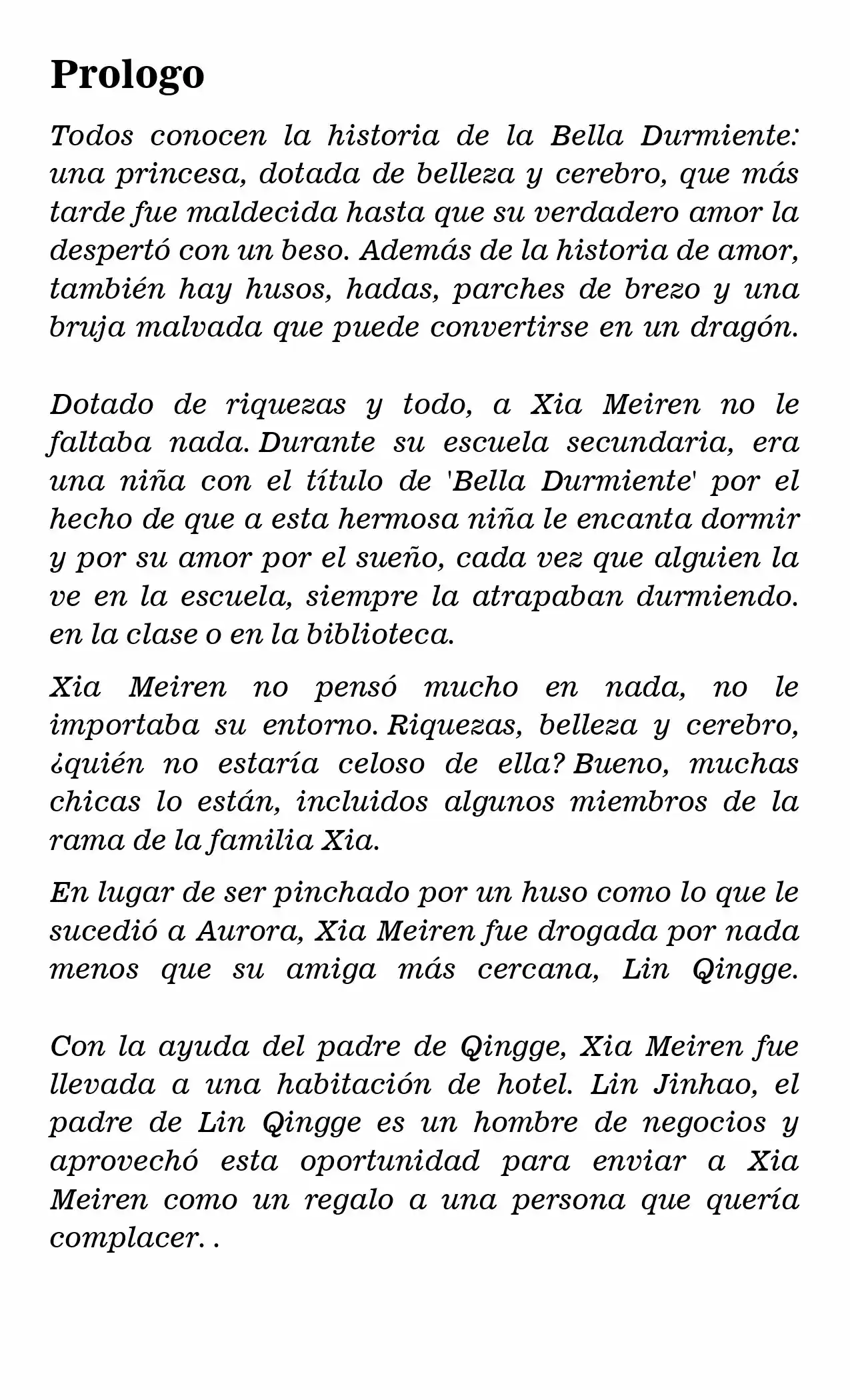 La Bella Durmiente Del Diablo (Novela) - Capítulo - Página 2 - LectorTMOo