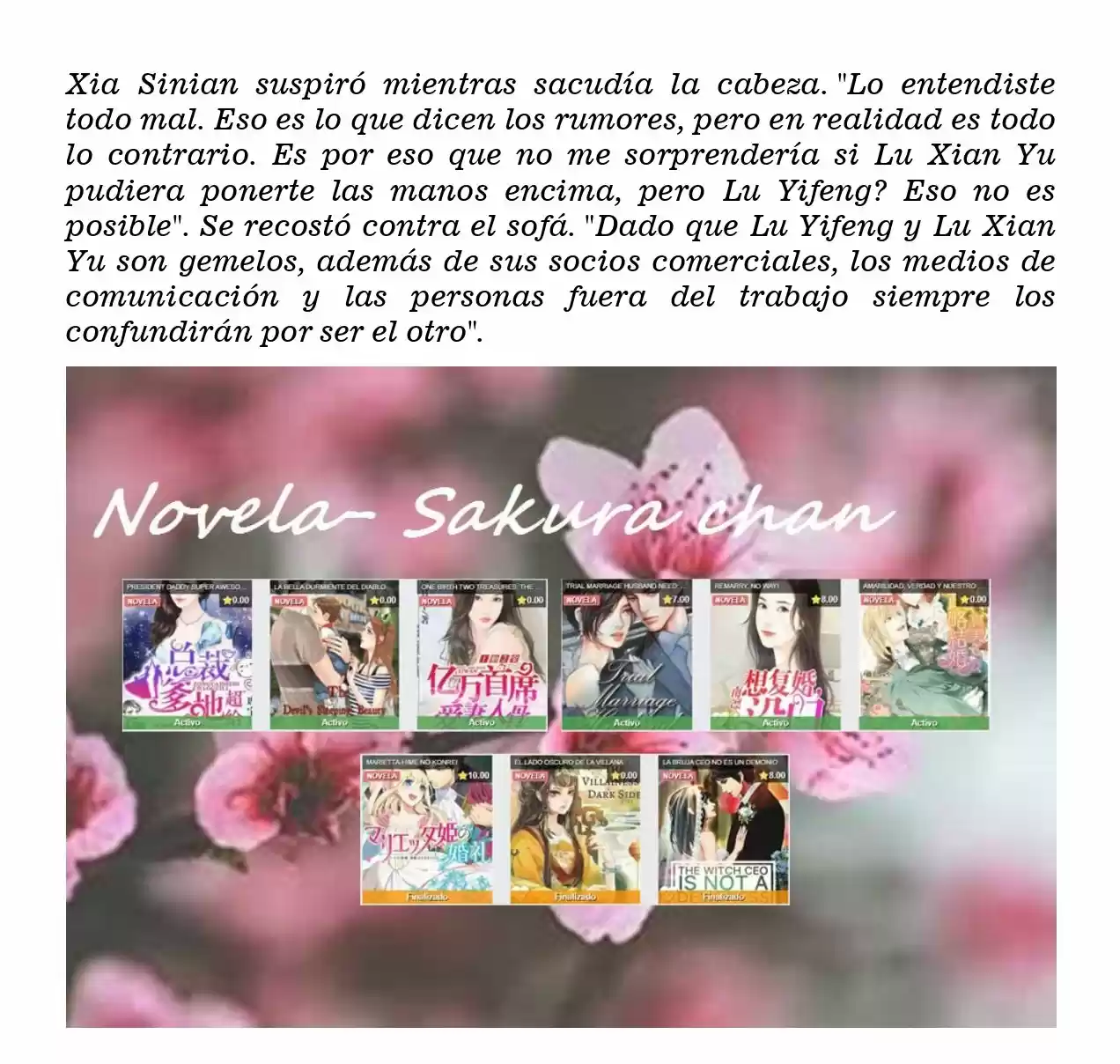 La Bella Durmiente Del Diablo (Novela) - Capítulo 10 - Página 4 - LectorTMOo