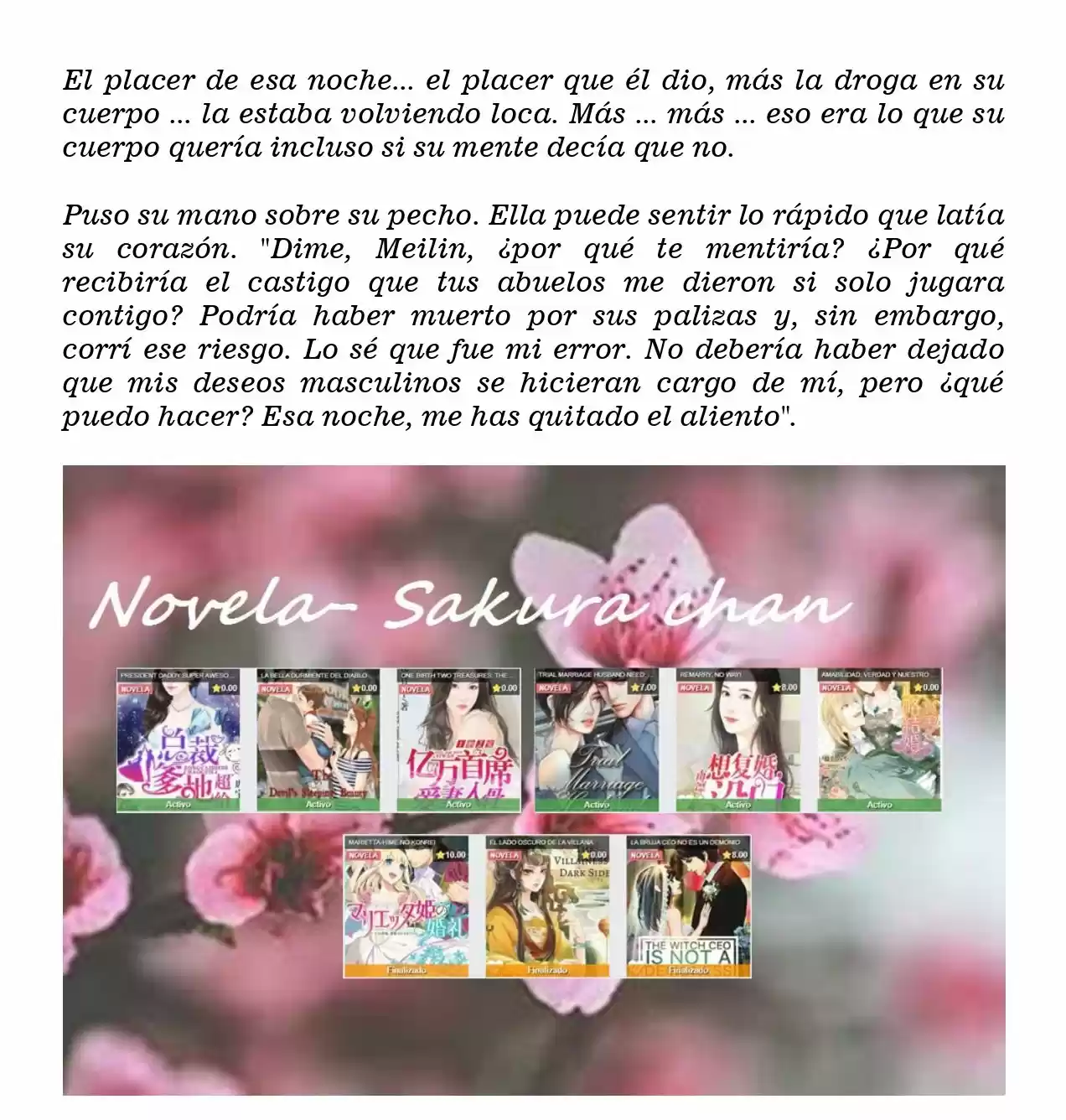 La Bella Durmiente Del Diablo (Novela) - Capítulo 48 - Página 4 - LectorTMOo