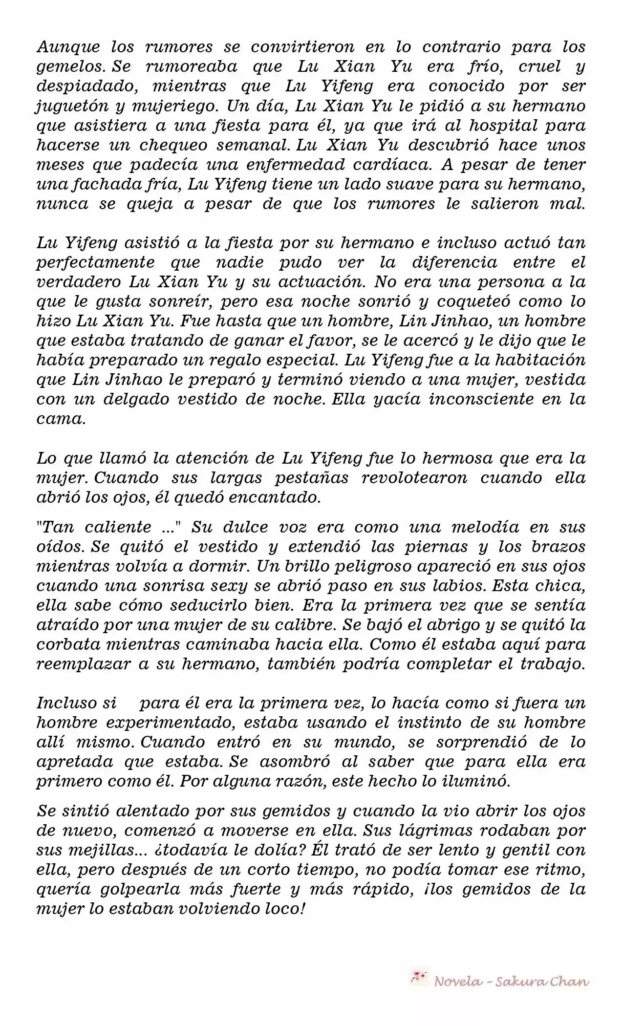 La Bella Durmiente Del Diablo (Novela) - Capítulo 5 - Página 2 - LectorTMOo