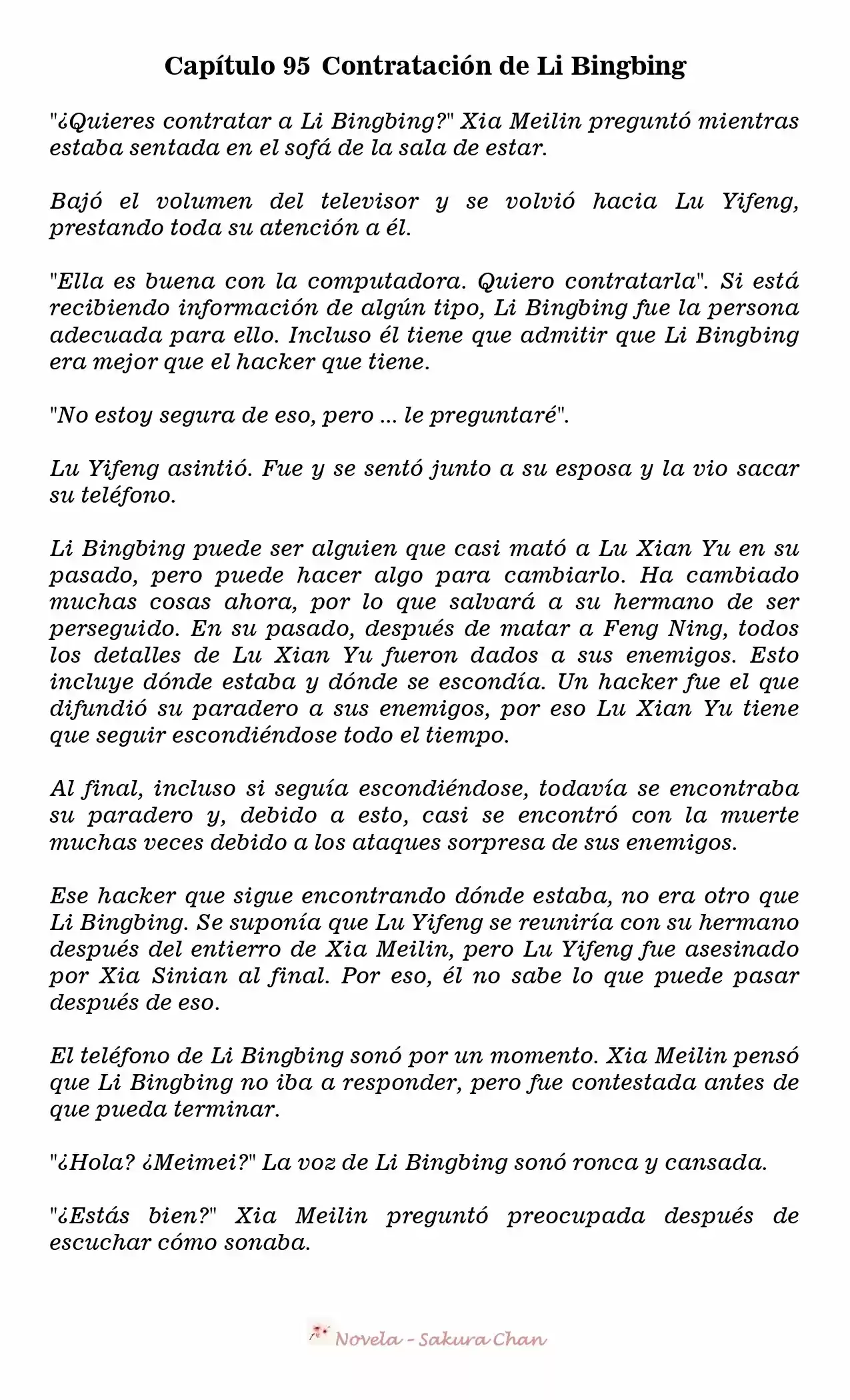 La Bella Durmiente Del Diablo (Novela) - Capítulo 95 - Página 2 - LectorTMOo