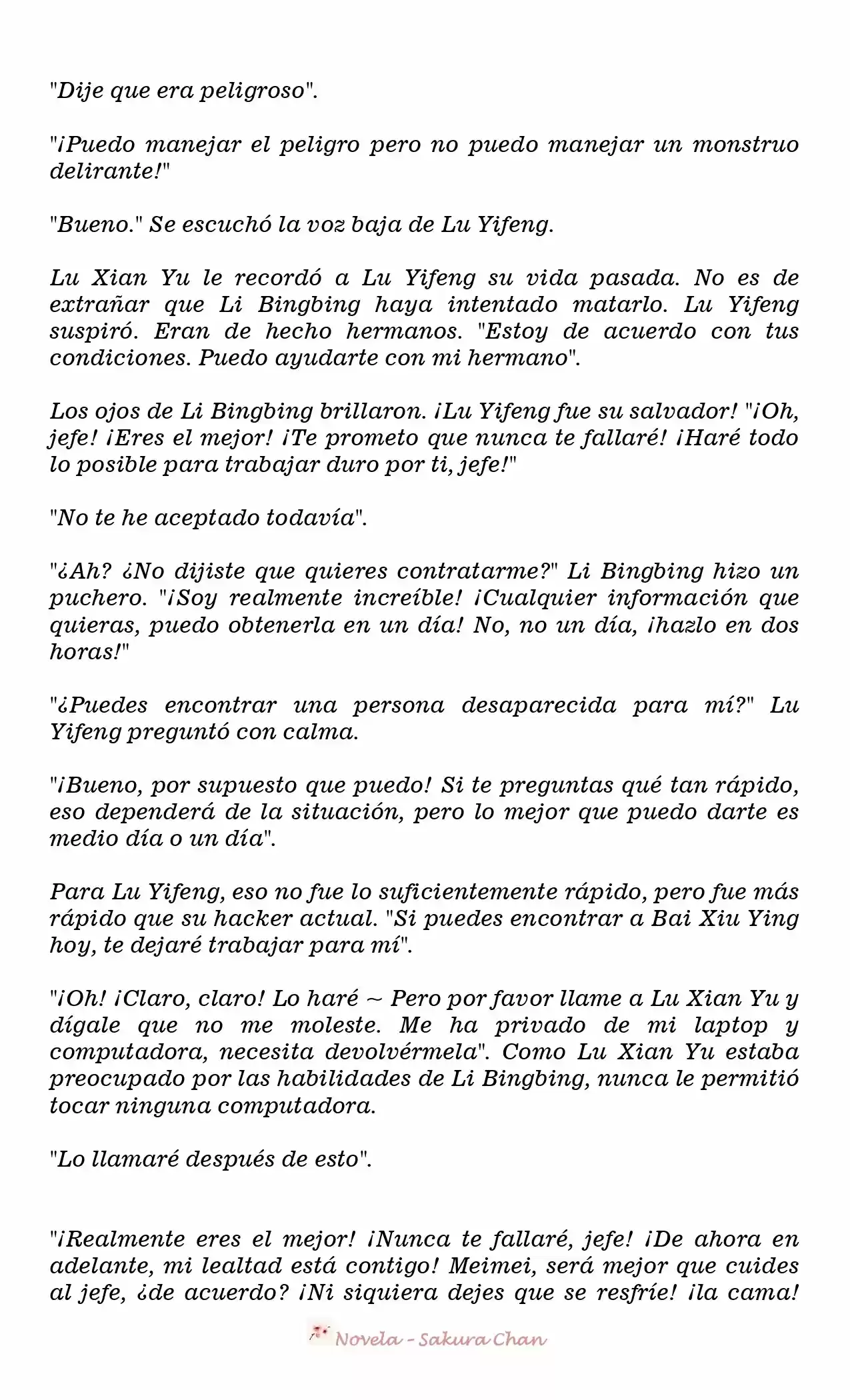 La Bella Durmiente Del Diablo (Novela) - Capítulo 95 - Página 4 - LectorTMOo