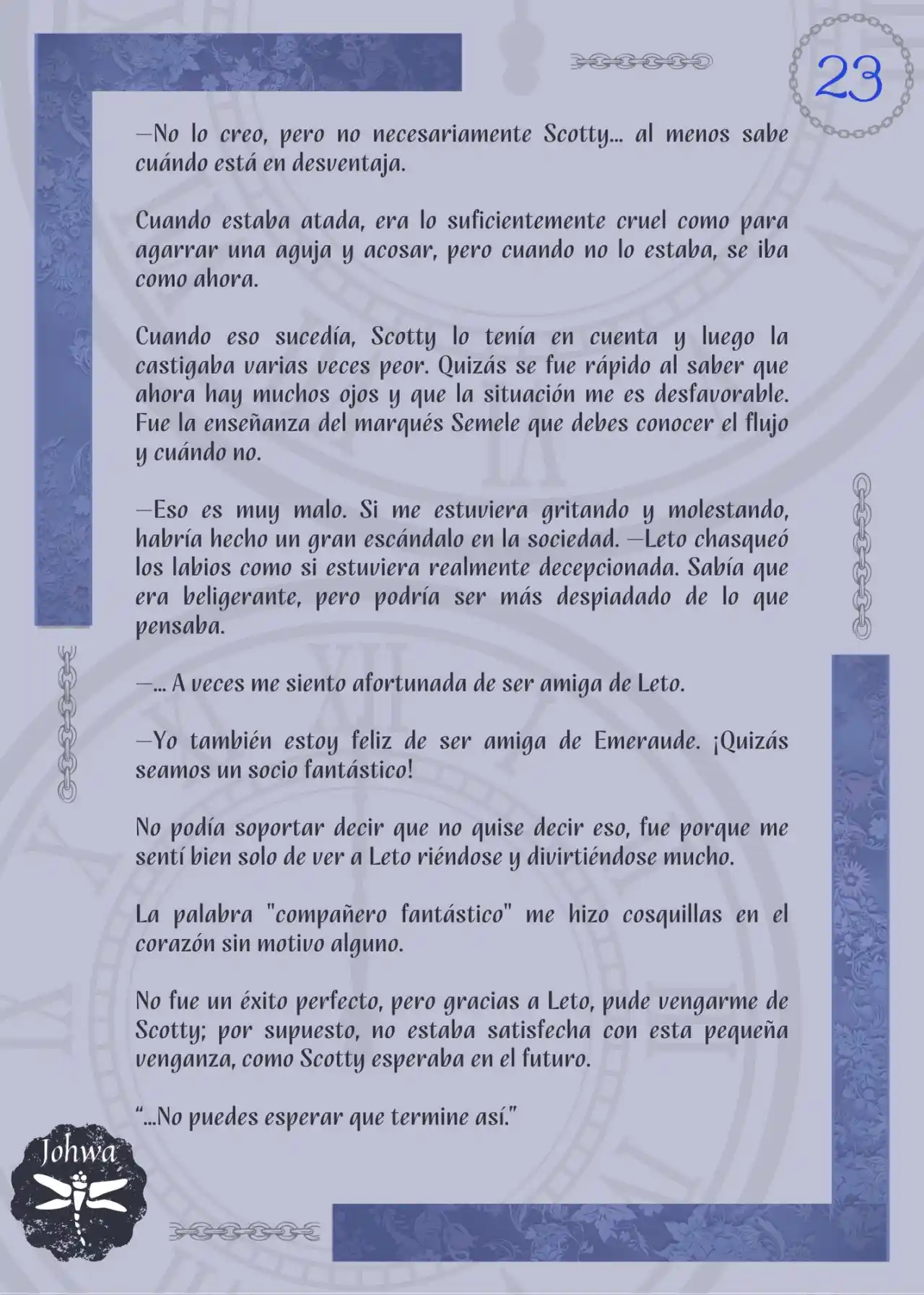 La Bestia De Hoy Que No Conoce El Ayer (Novela) - Capítulo 29 - Página 25 - LectorTMOo