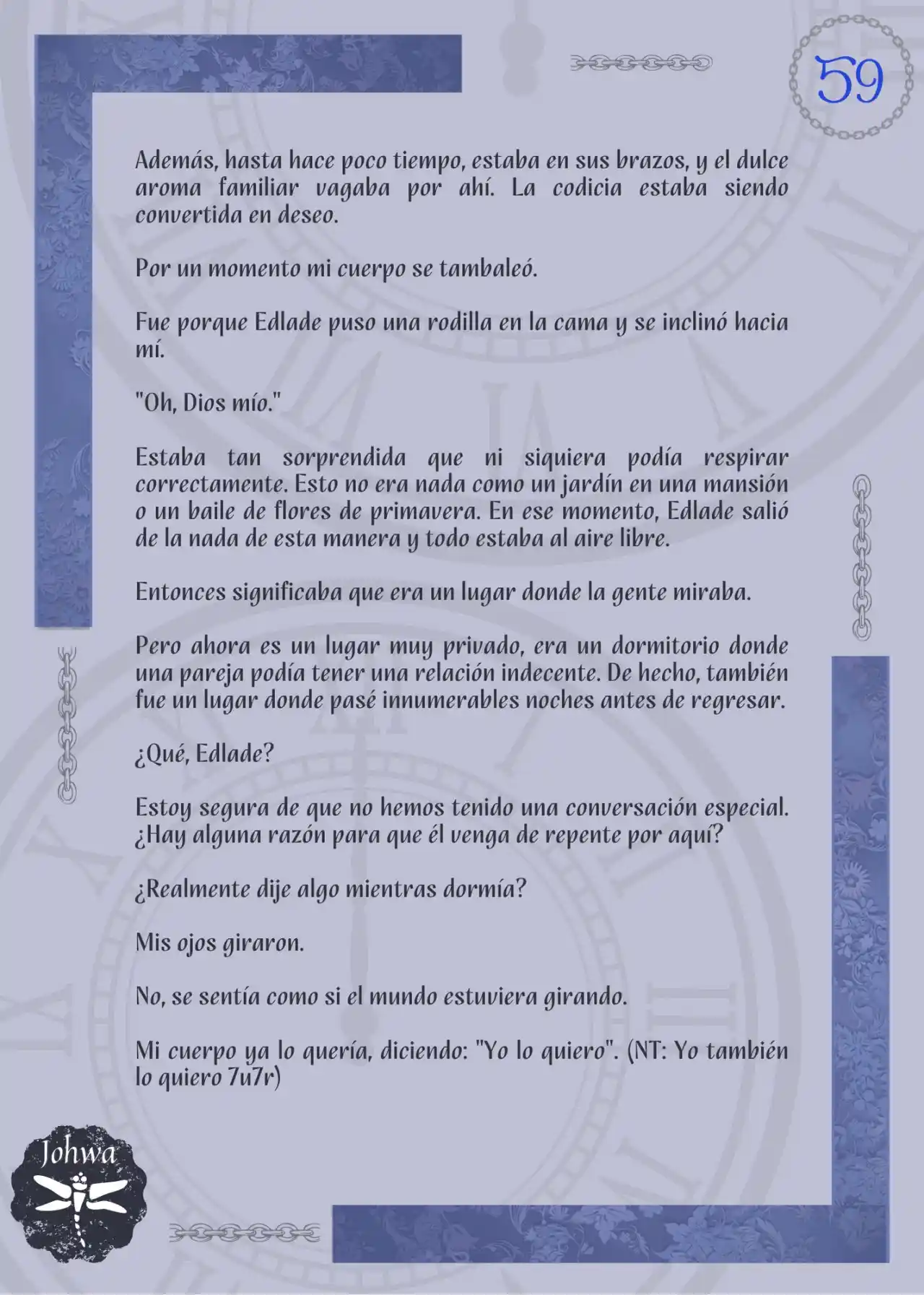 La Bestia De Hoy Que No Conoce El Ayer (Novela) - Capítulo 7 - Página 60 - LectorTMOo