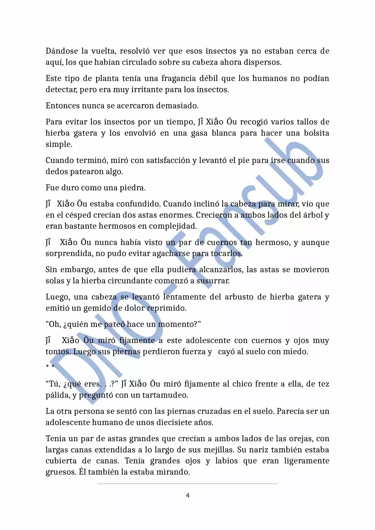 La Bestia Gentil (Novela) - Capítulo 4 - Página 5 - LectorTMOo