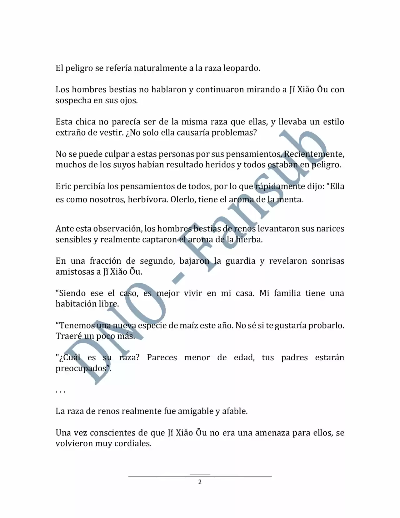 La Bestia Gentil (Novela) - Capítulo 5 - Página 3 - LectorTMOo