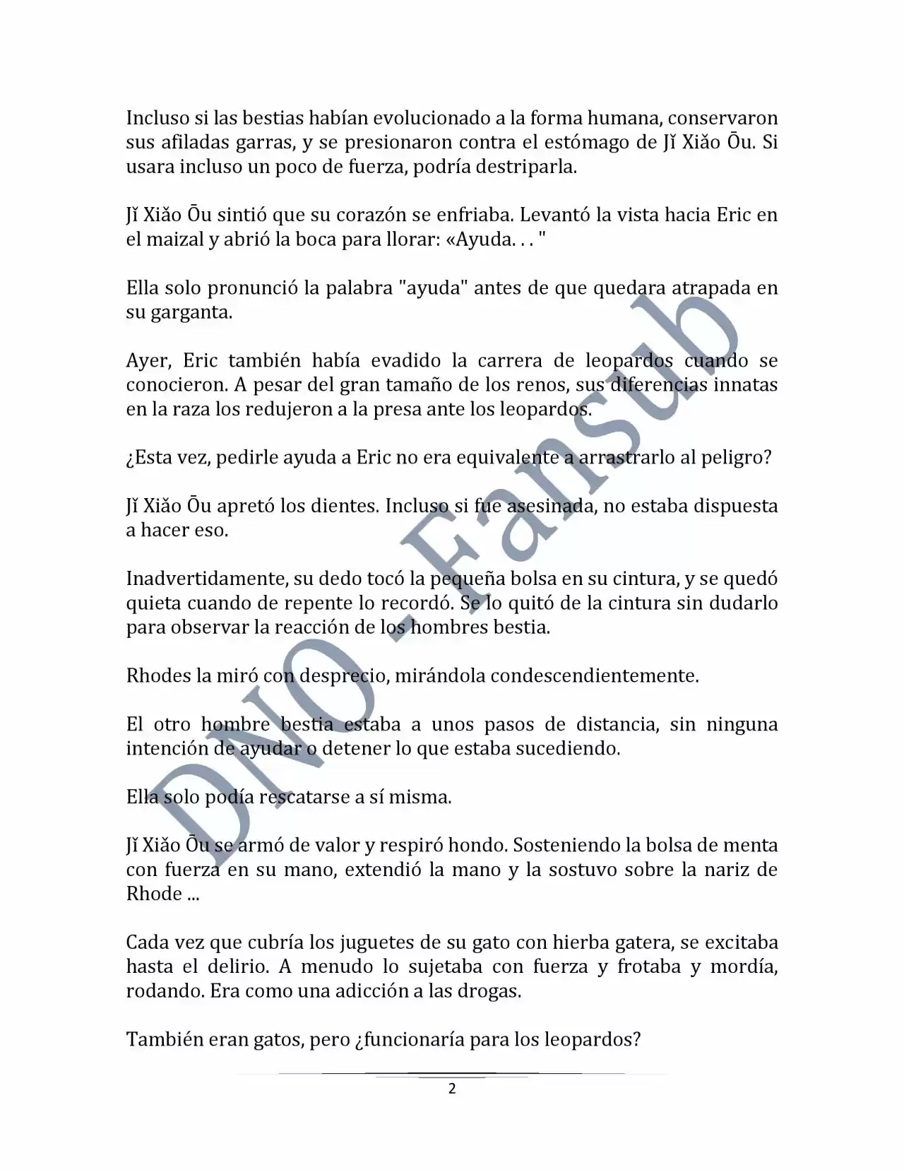 La Bestia Gentil (Novela) - Capítulo 6 - Página 3 - LectorTMOo