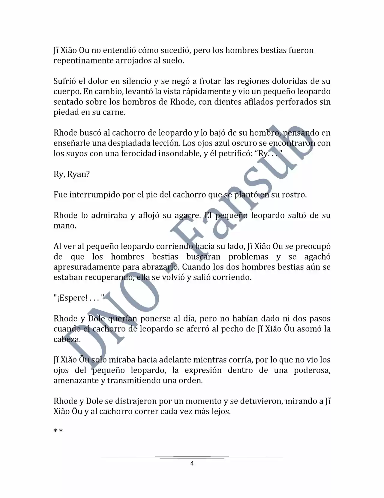 La Bestia Gentil (Novela) - Capítulo 6 - Página 5 - LectorTMOo