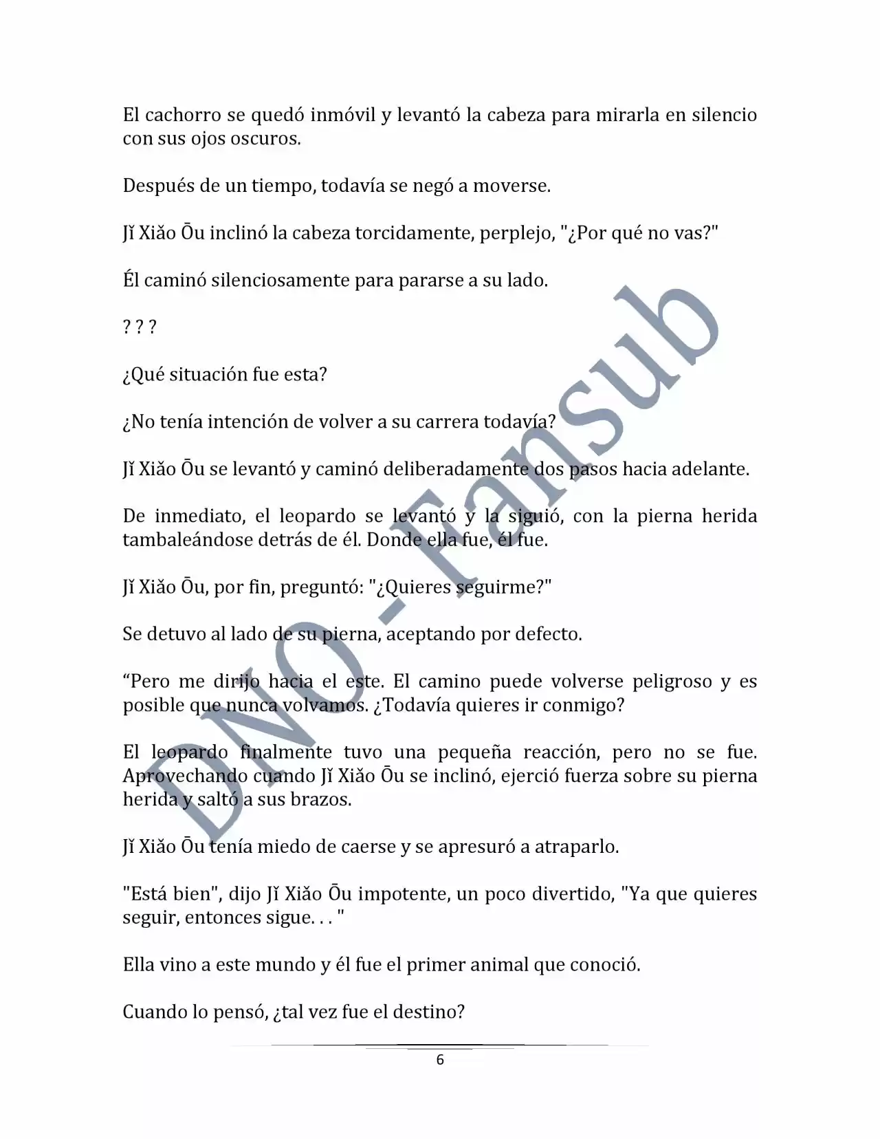 La Bestia Gentil (Novela) - Capítulo 6 - Página 7 - LectorTMOo