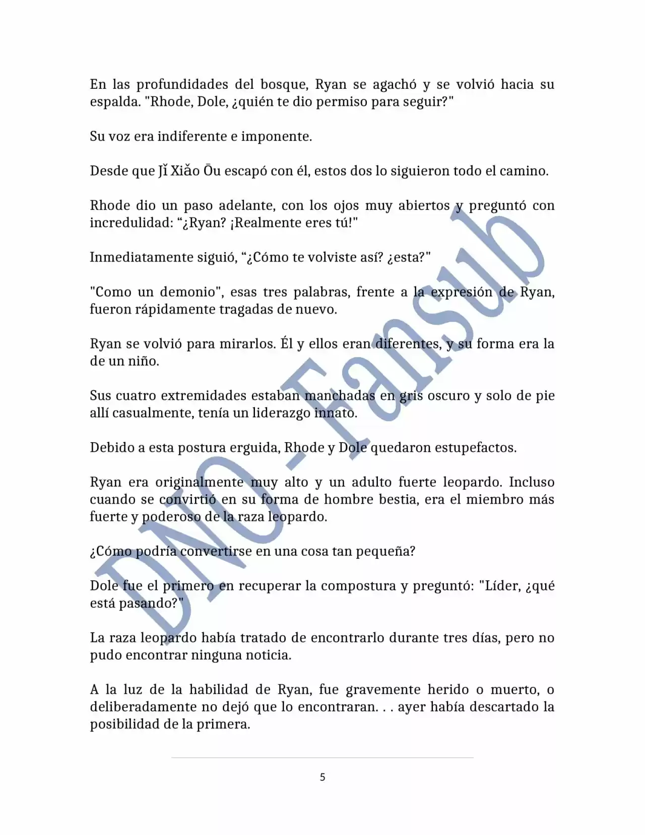 La Bestia Gentil (Novela) - Capítulo 7 - Página 6 - LectorTMOo