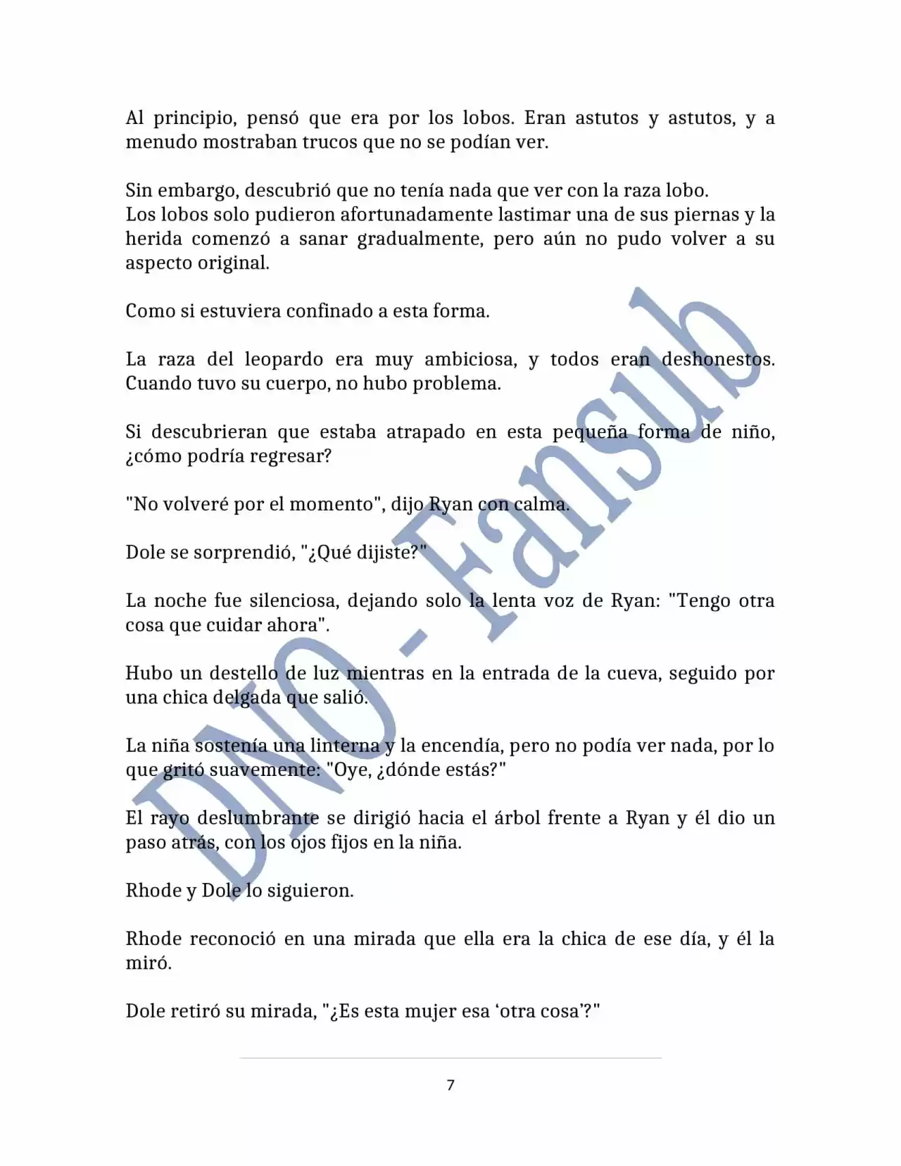 La Bestia Gentil (Novela) - Capítulo 7 - Página 8 - LectorTMOo