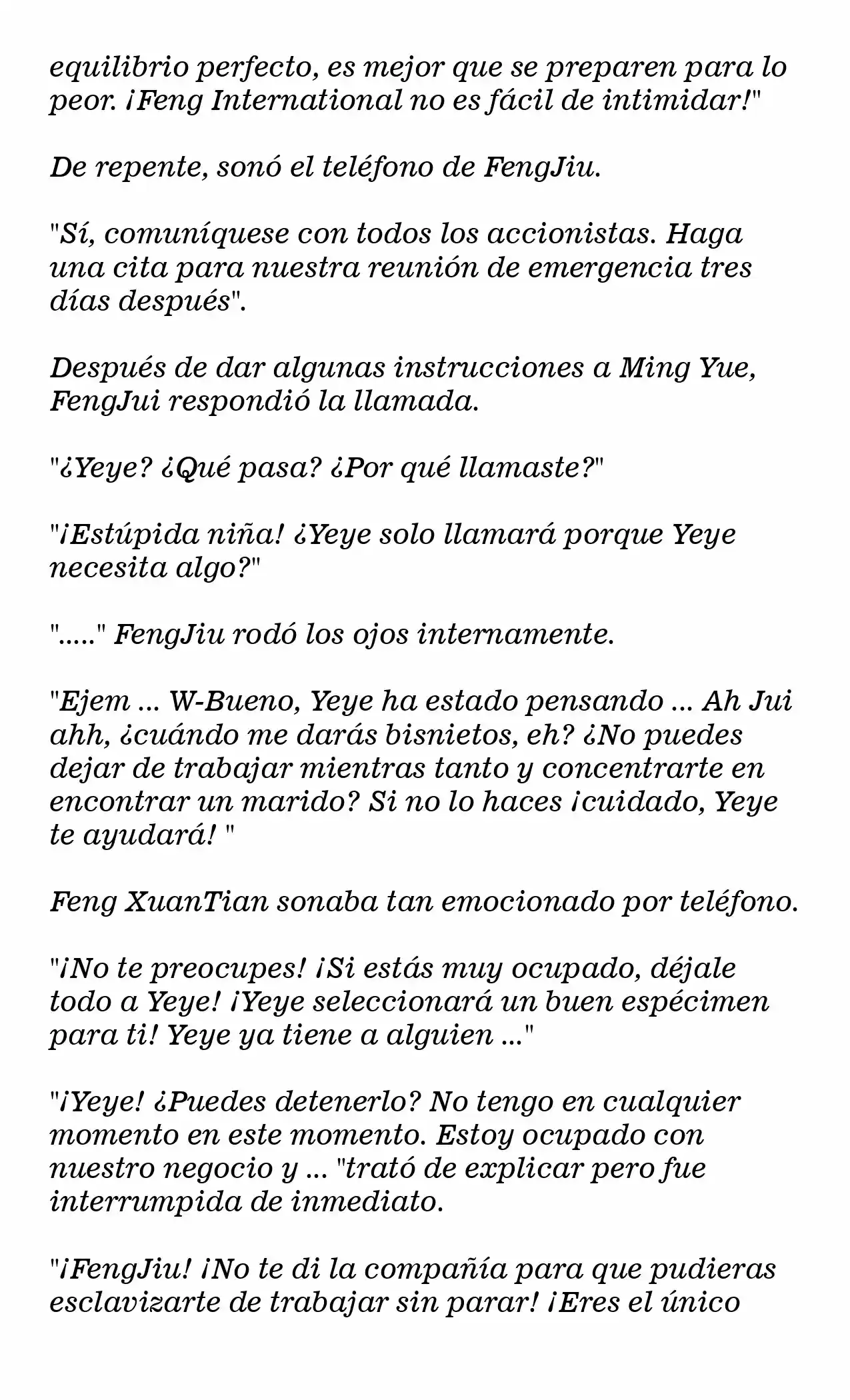 La Bruja CEO No Es Un Demonio (Novela) - Capítulo 1 - Página 4 - LectorTMOo