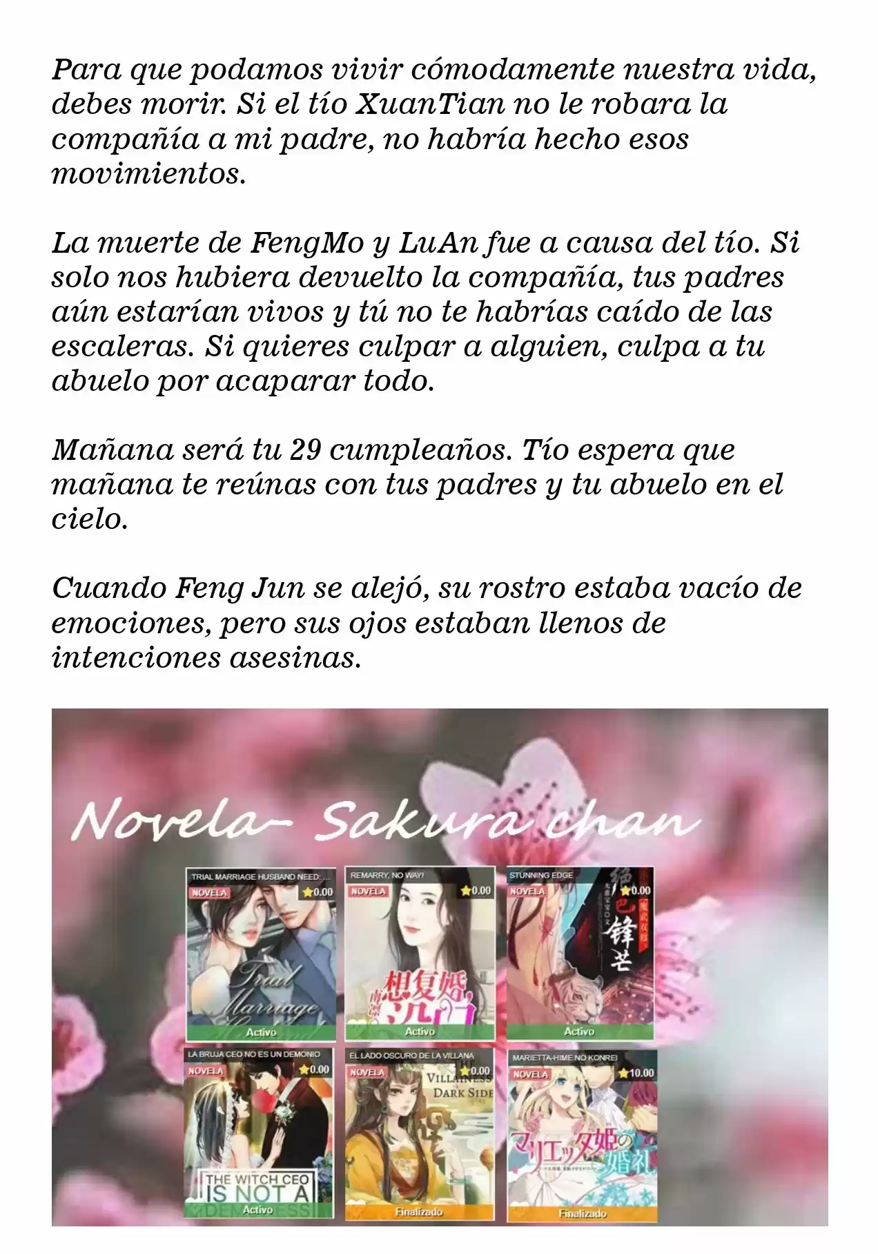 La Bruja CEO No Es Un Demonio (Novela) - Capítulo 104 - Página 6 - LectorTMOo
