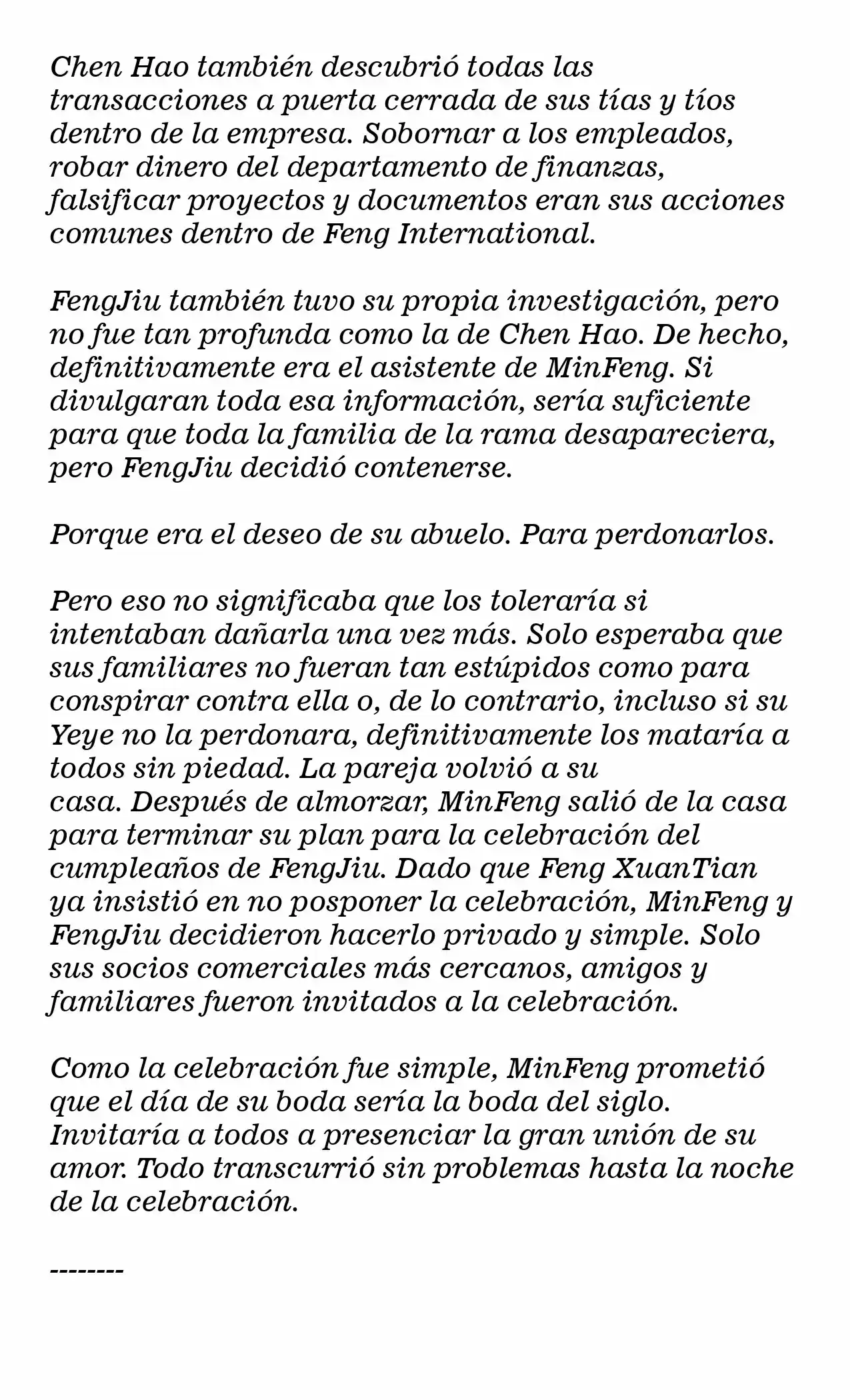La Bruja CEO No Es Un Demonio (Novela) - Capítulo 105 - Página 5 - LectorTMOo