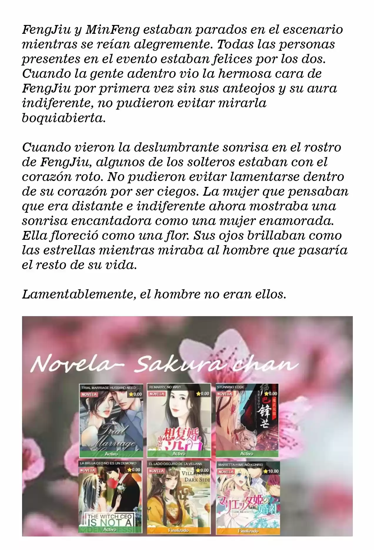 La Bruja CEO No Es Un Demonio (Novela) - Capítulo 105 - Página 6 - LectorTMOo