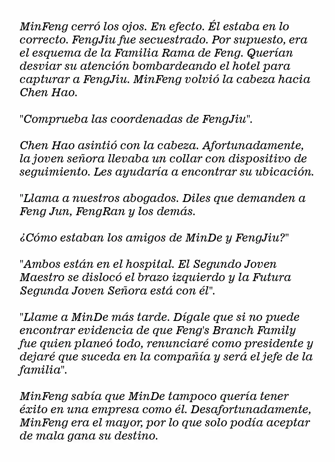 La Bruja CEO No Es Un Demonio (Novela) - Capítulo 109 - Página 7 - LectorTMOo