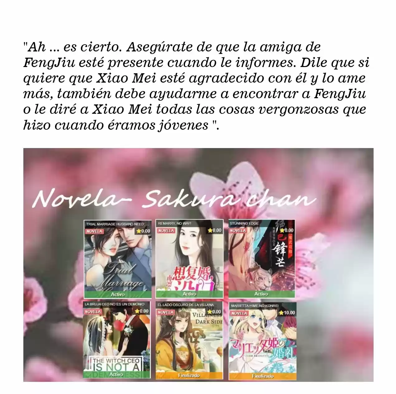 La Bruja CEO No Es Un Demonio (Novela) - Capítulo 109 - Página 8 - LectorTMOo