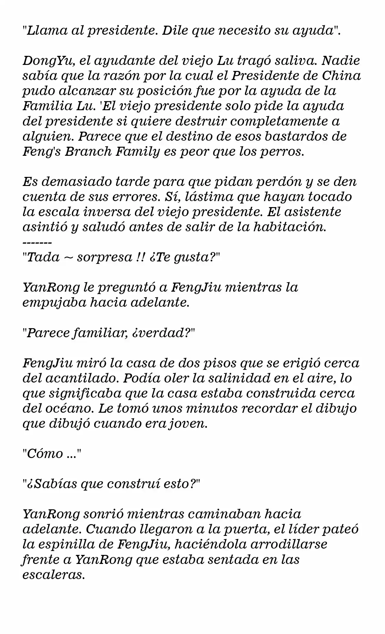 La Bruja CEO No Es Un Demonio (Novela) - Capítulo 110 - Página 4 - LectorTMOo