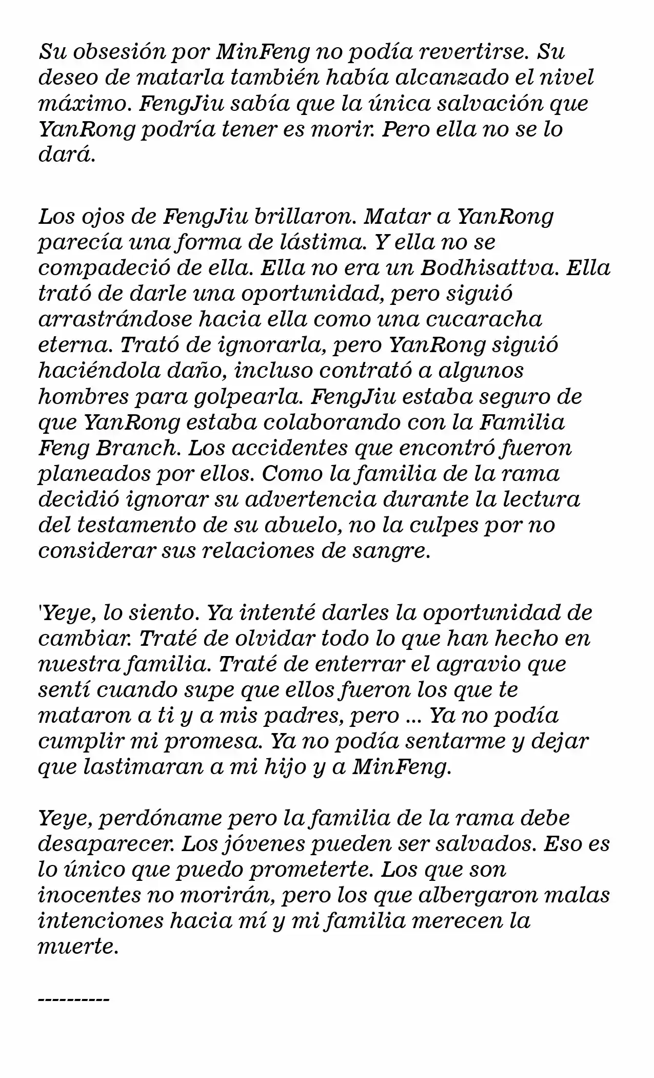 La Bruja CEO No Es Un Demonio (Novela) - Capítulo 119 - Página 4 - LectorTMOo