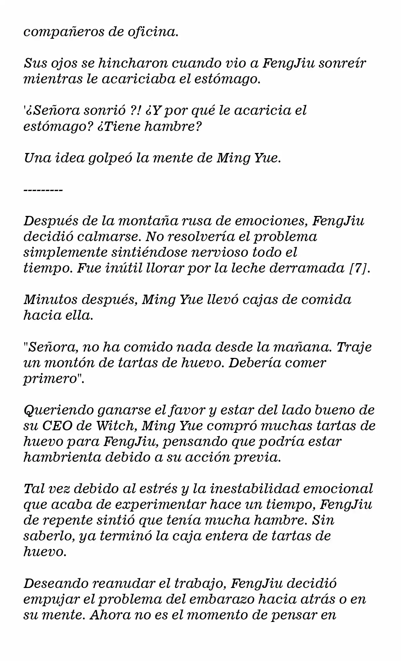 La Bruja CEO No Es Un Demonio (Novela) - Capítulo 12 - Página 5 - LectorTMOo