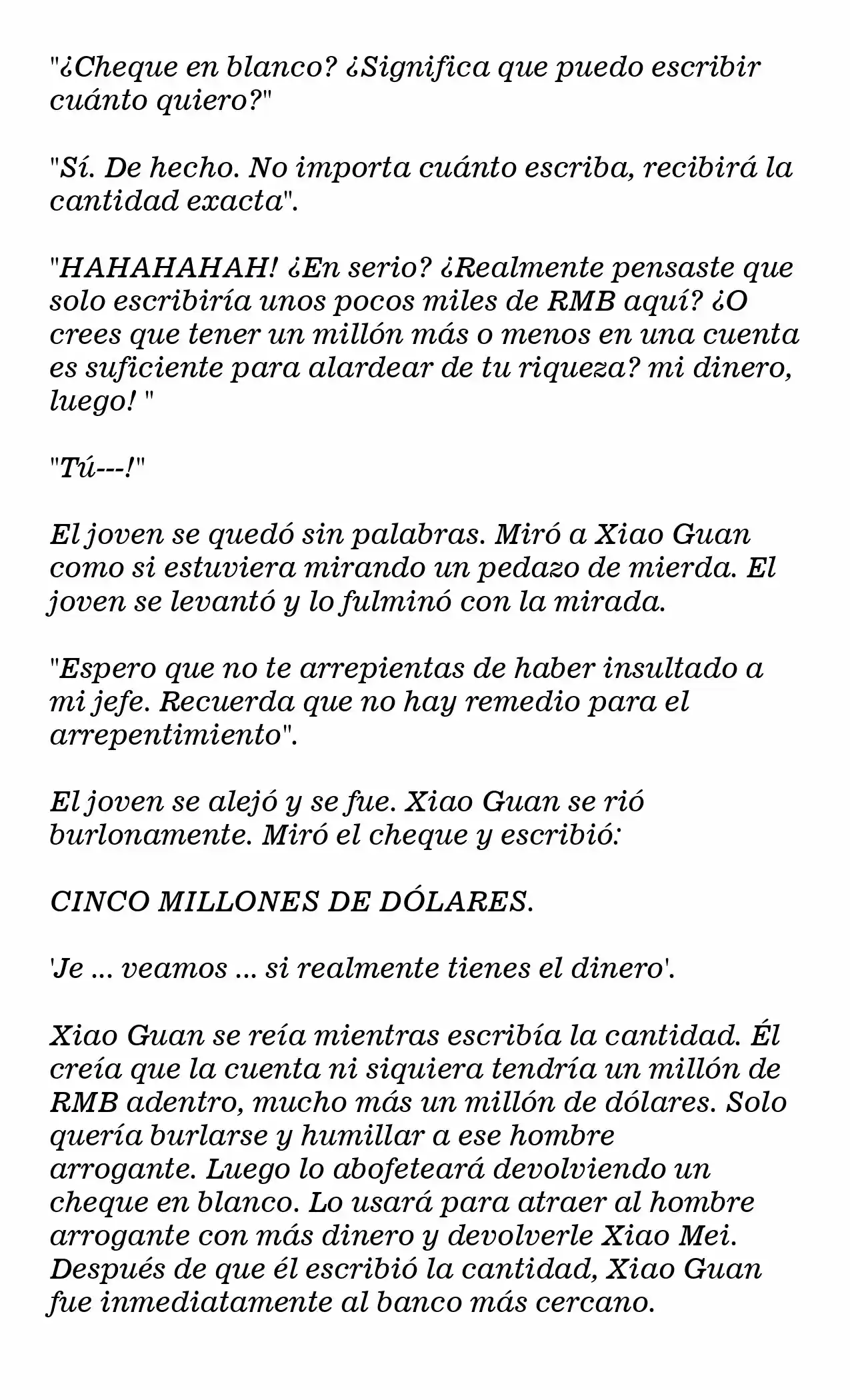 La Bruja CEO No Es Un Demonio (Novela) - Capítulo 123 - Página 5 - LectorTMOo
