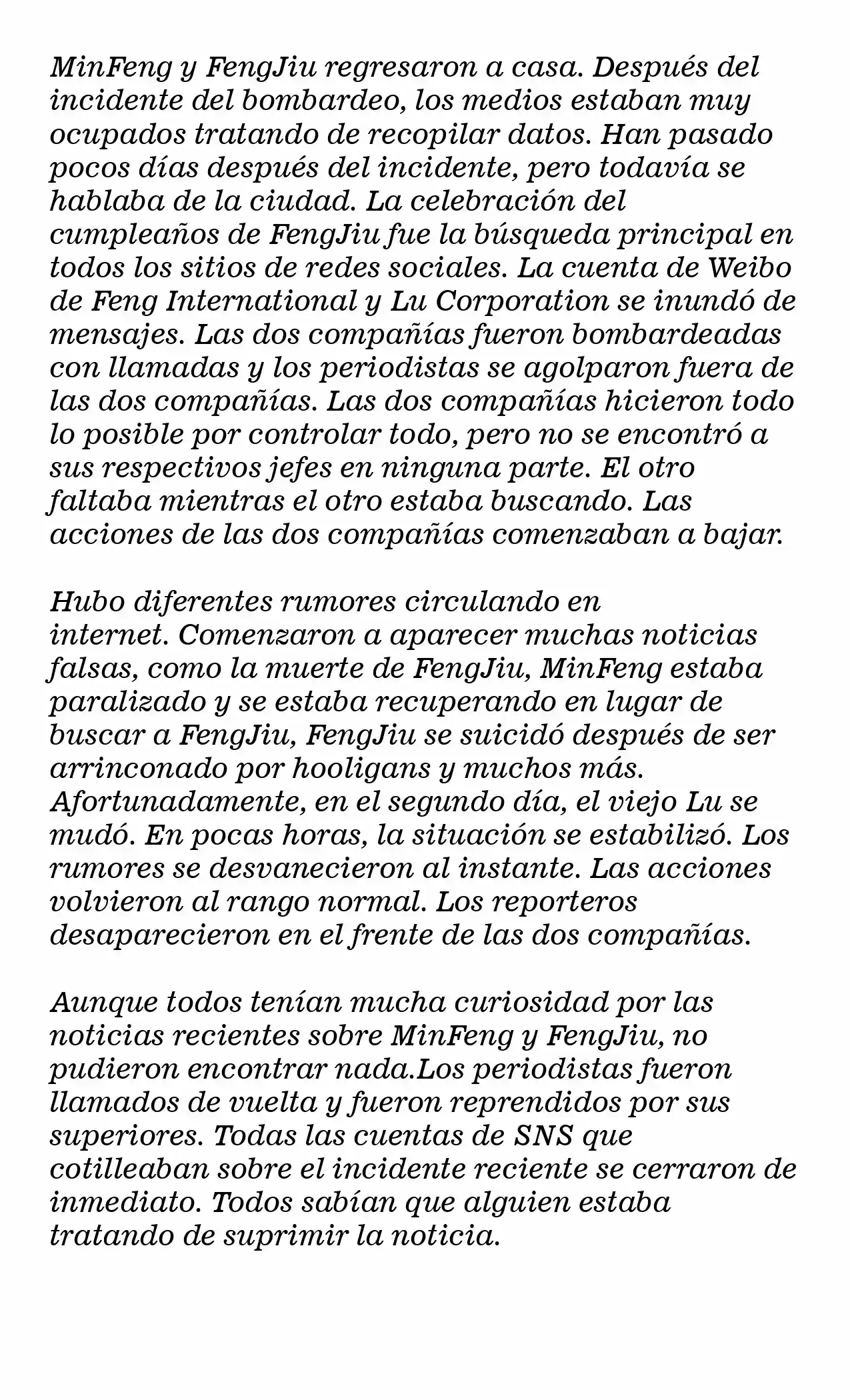 La Bruja CEO No Es Un Demonio (Novela) - Capítulo 126 - Página 3 - LectorTMOo