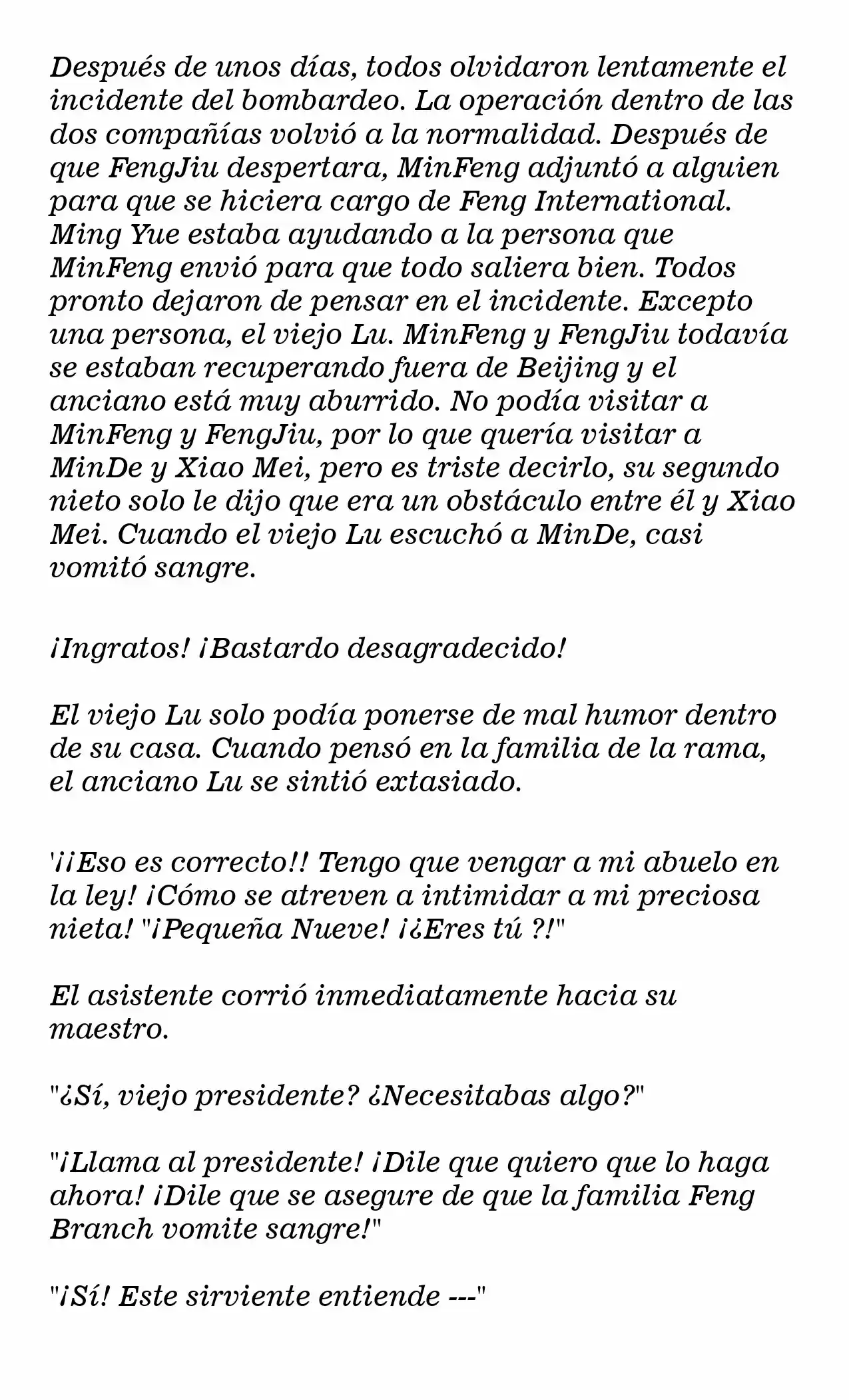 La Bruja CEO No Es Un Demonio (Novela) - Capítulo 126 - Página 4 - LectorTMOo
