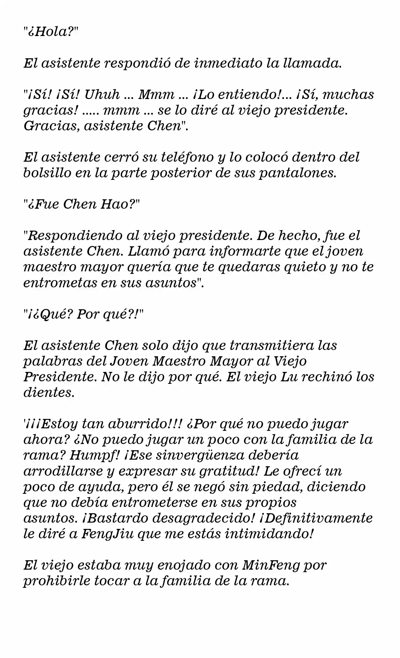 La Bruja CEO No Es Un Demonio (Novela) - Capítulo 126 - Página 5 - LectorTMOo