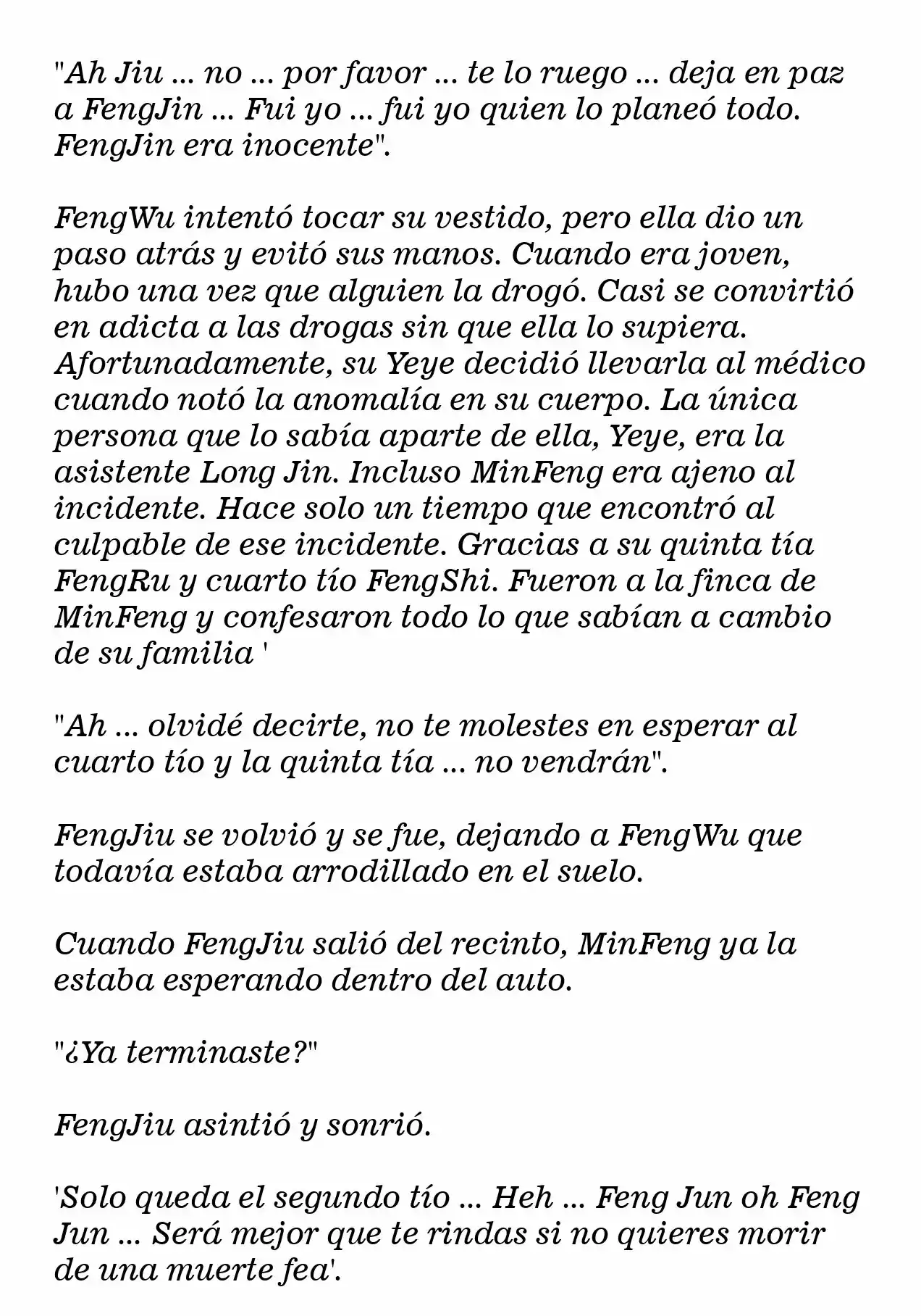 La Bruja CEO No Es Un Demonio (Novela) - Capítulo 132 - Página 6 - LectorTMOo
