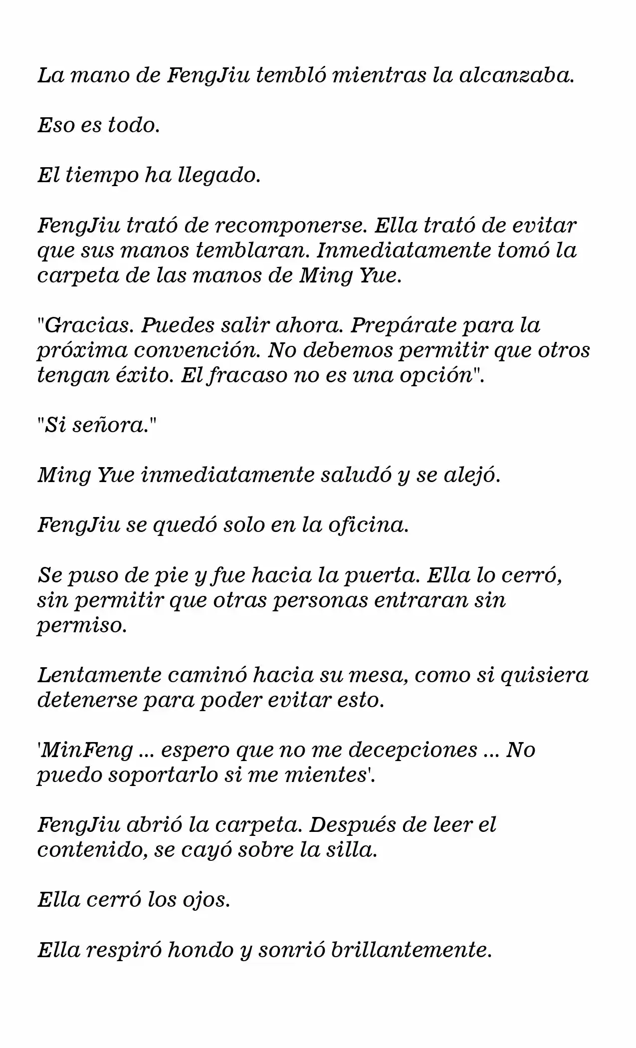 La Bruja CEO No Es Un Demonio (Novela) - Capítulo 20 - Página 6 - LectorTMOo