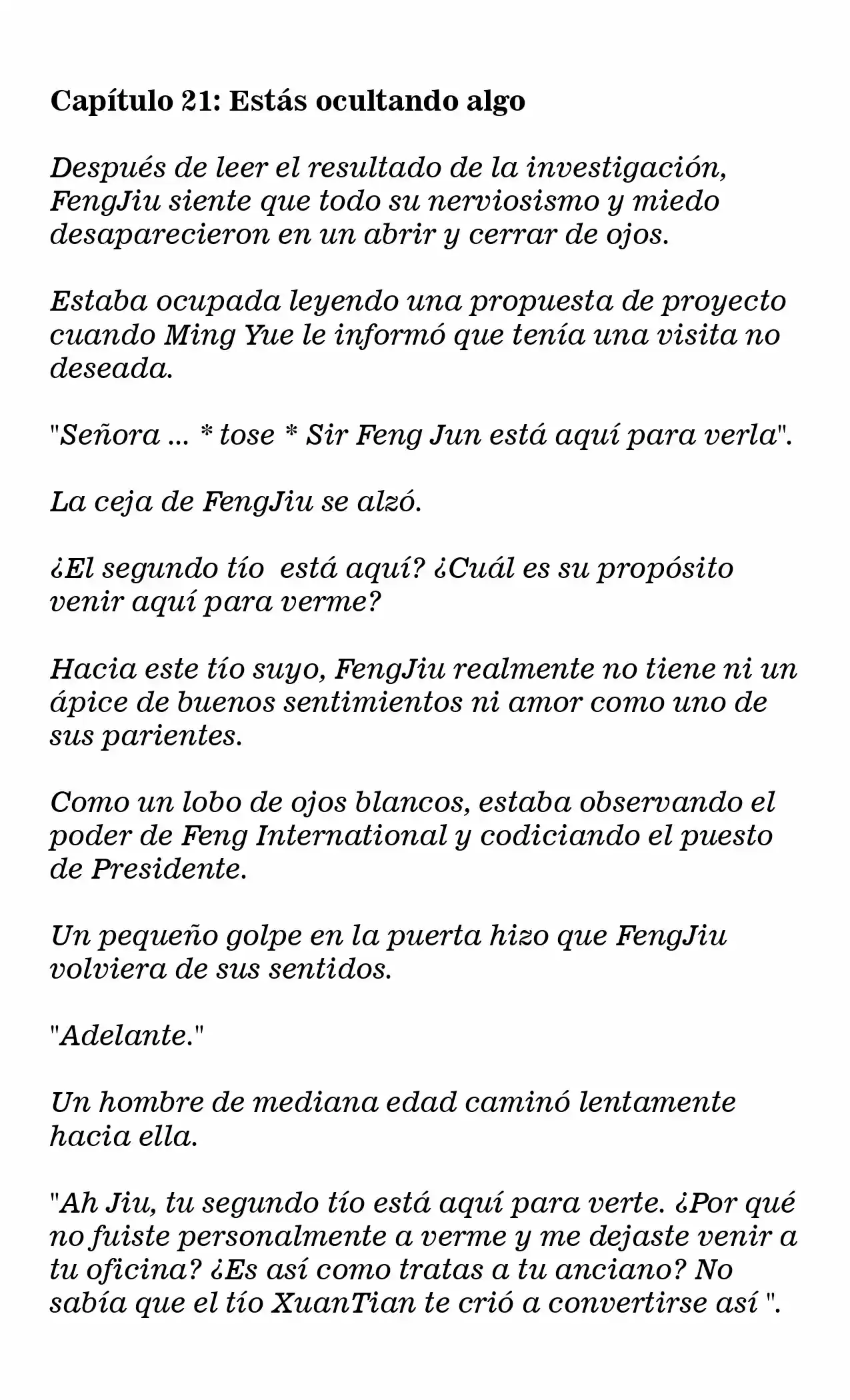 La Bruja CEO No Es Un Demonio (Novela) - Capítulo 21 - Página 2 - LectorTMOo