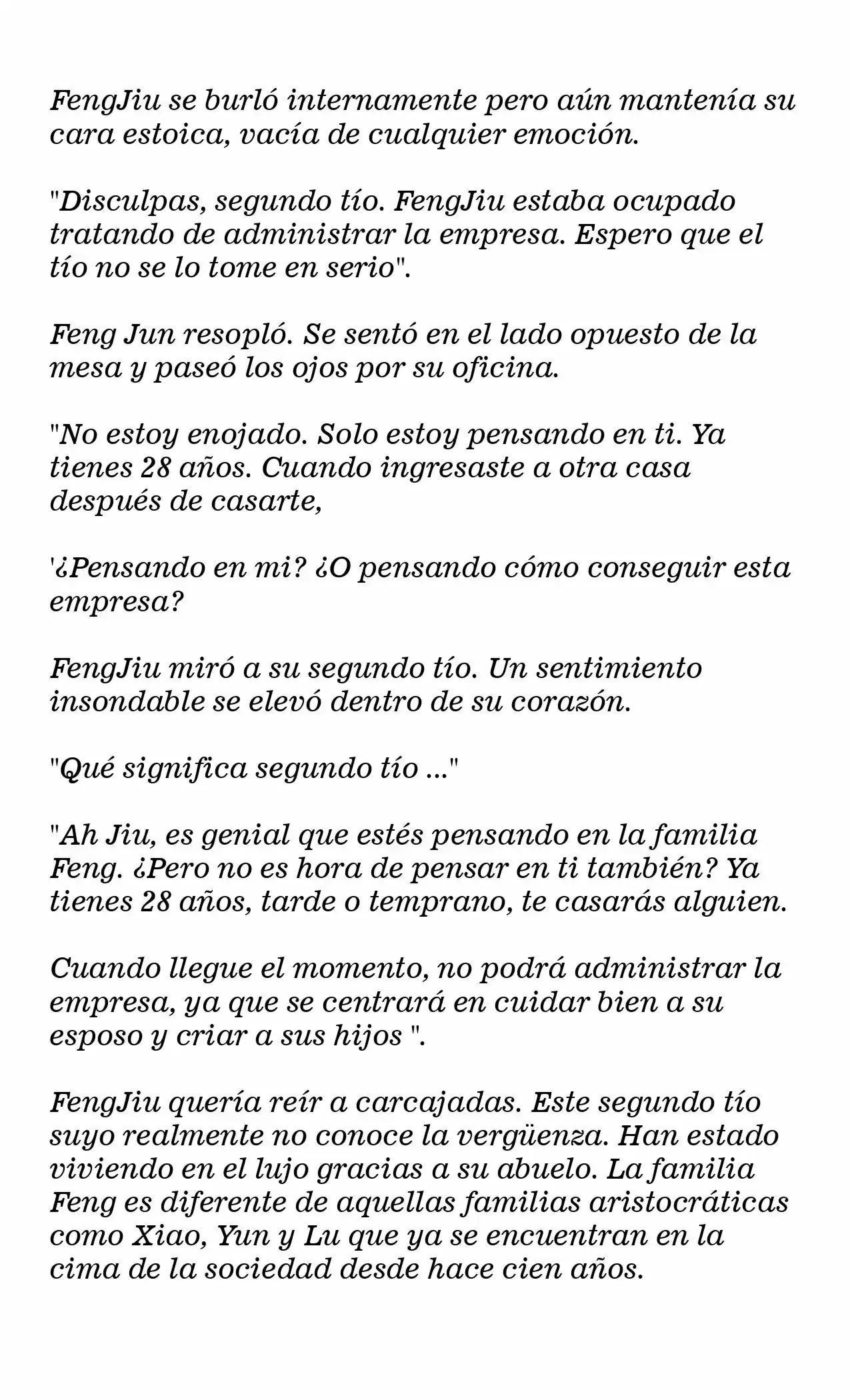 La Bruja CEO No Es Un Demonio (Novela) - Capítulo 21 - Página 3 - LectorTMOo