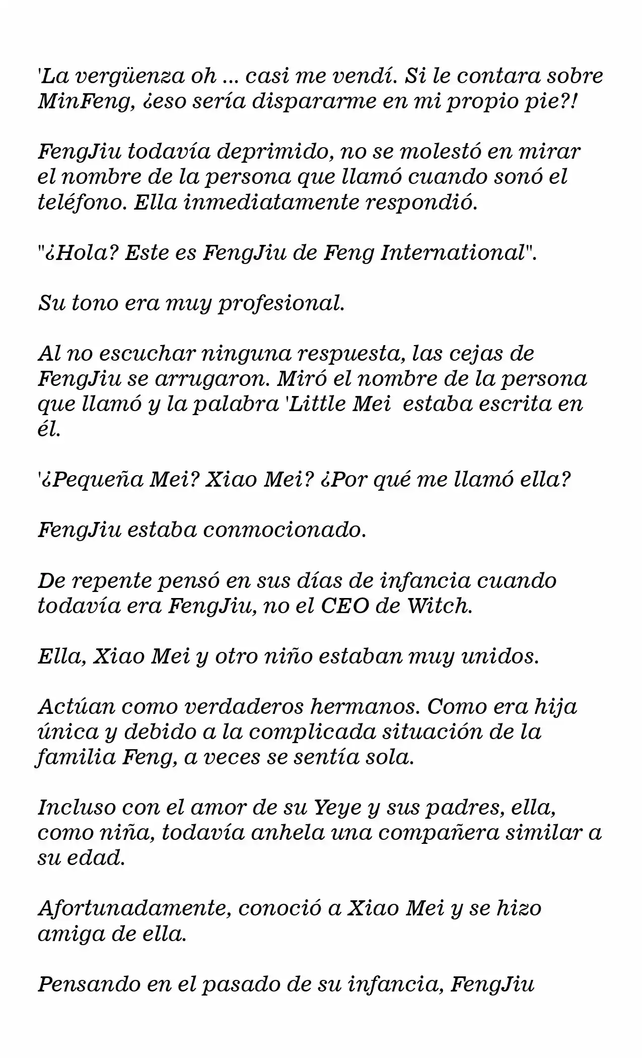 La Bruja CEO No Es Un Demonio (Novela) - Capítulo 22 - Página 5 - LectorTMOo
