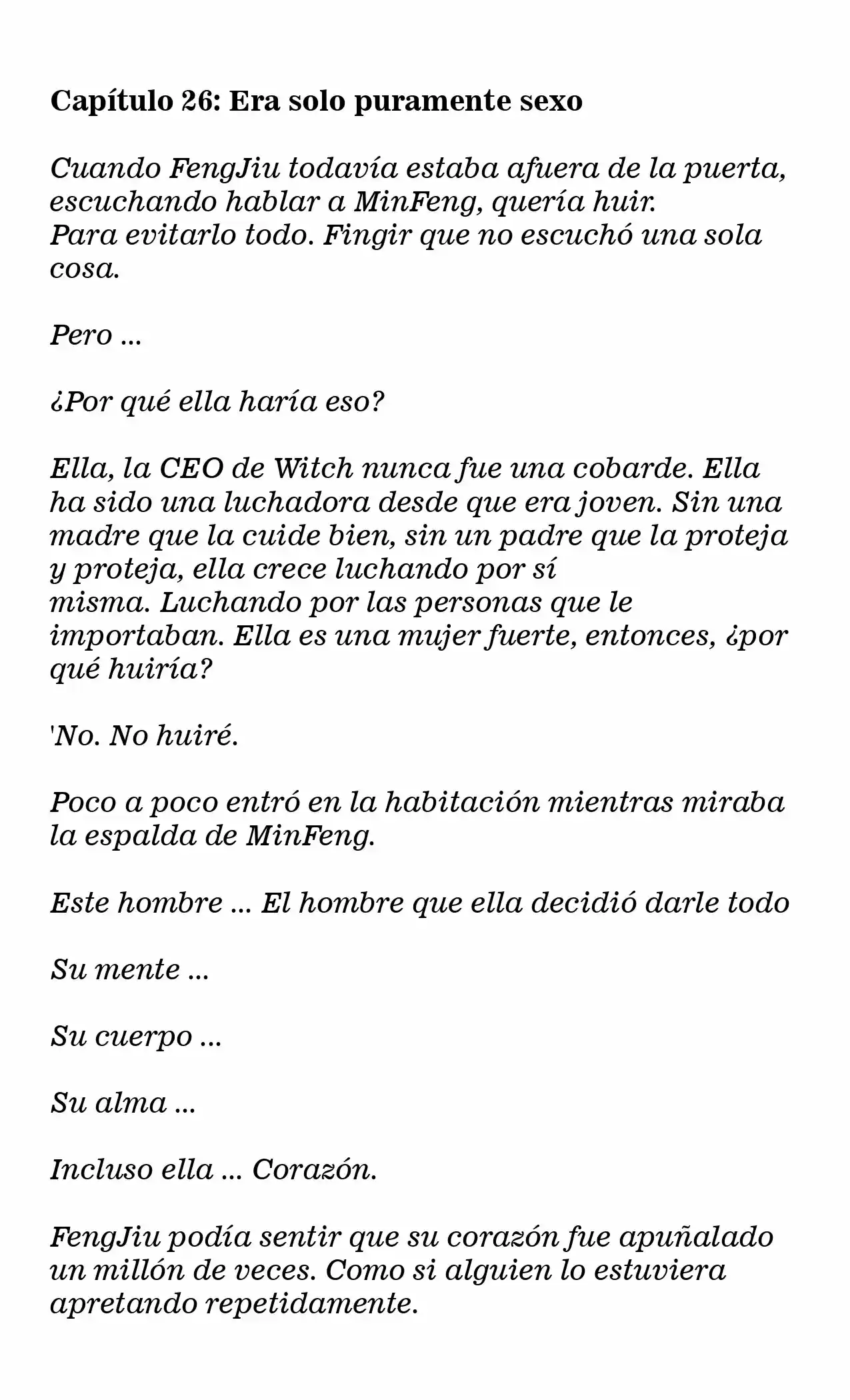 La Bruja CEO No Es Un Demonio (Novela) - Capítulo 26 - Página 2 - LectorTMOo