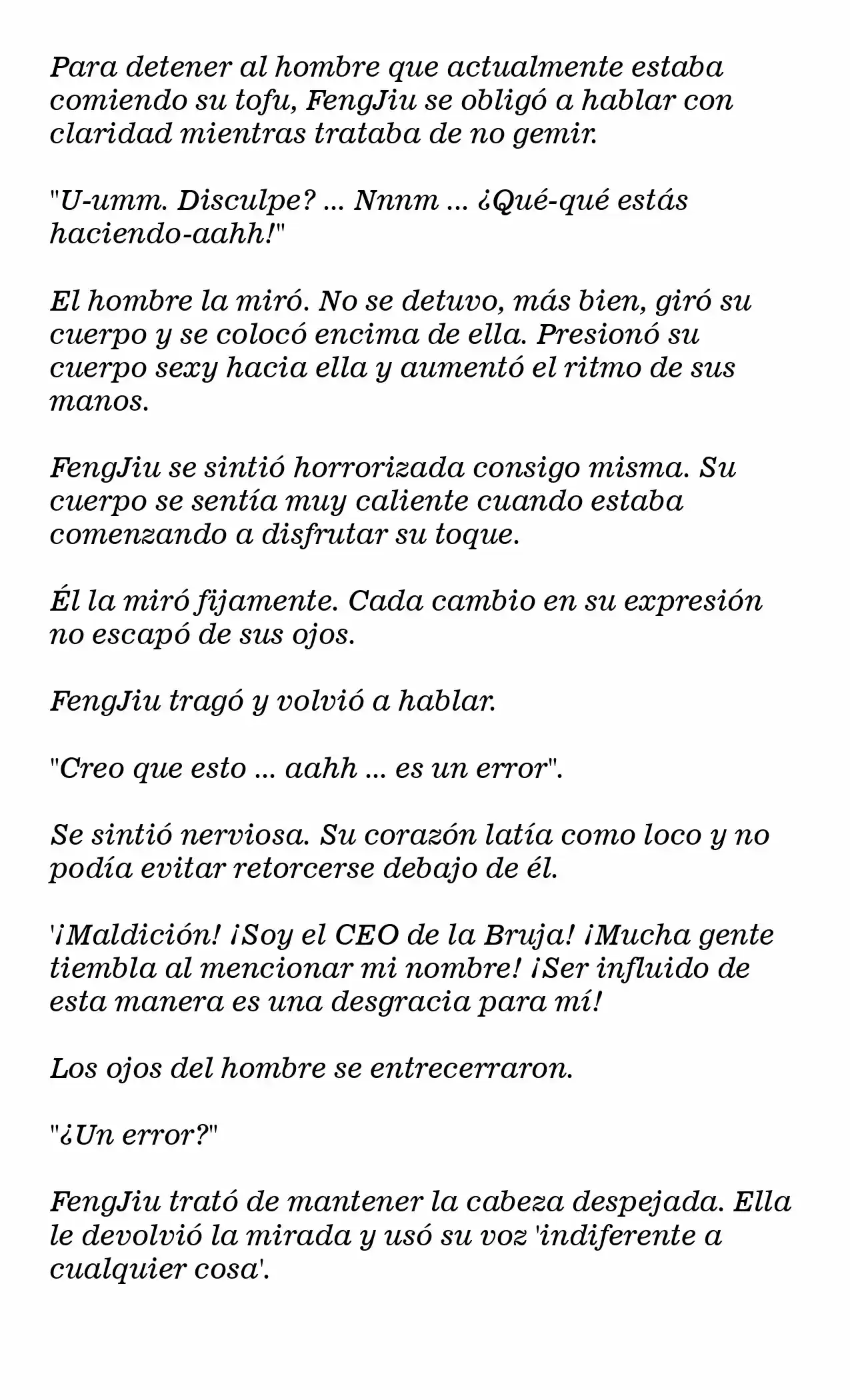 La Bruja CEO No Es Un Demonio (Novela) - Capítulo 3 - Página 5 - LectorTMOo