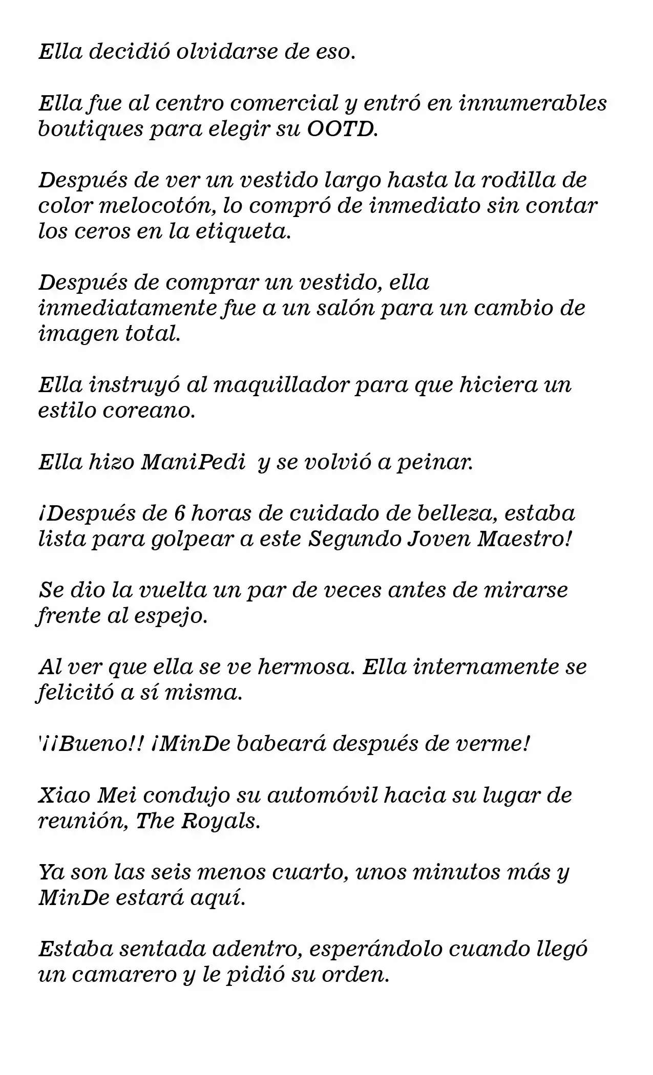 La Bruja CEO No Es Un Demonio (Novela) - Capítulo 35 - Página 4 - LectorTMOo