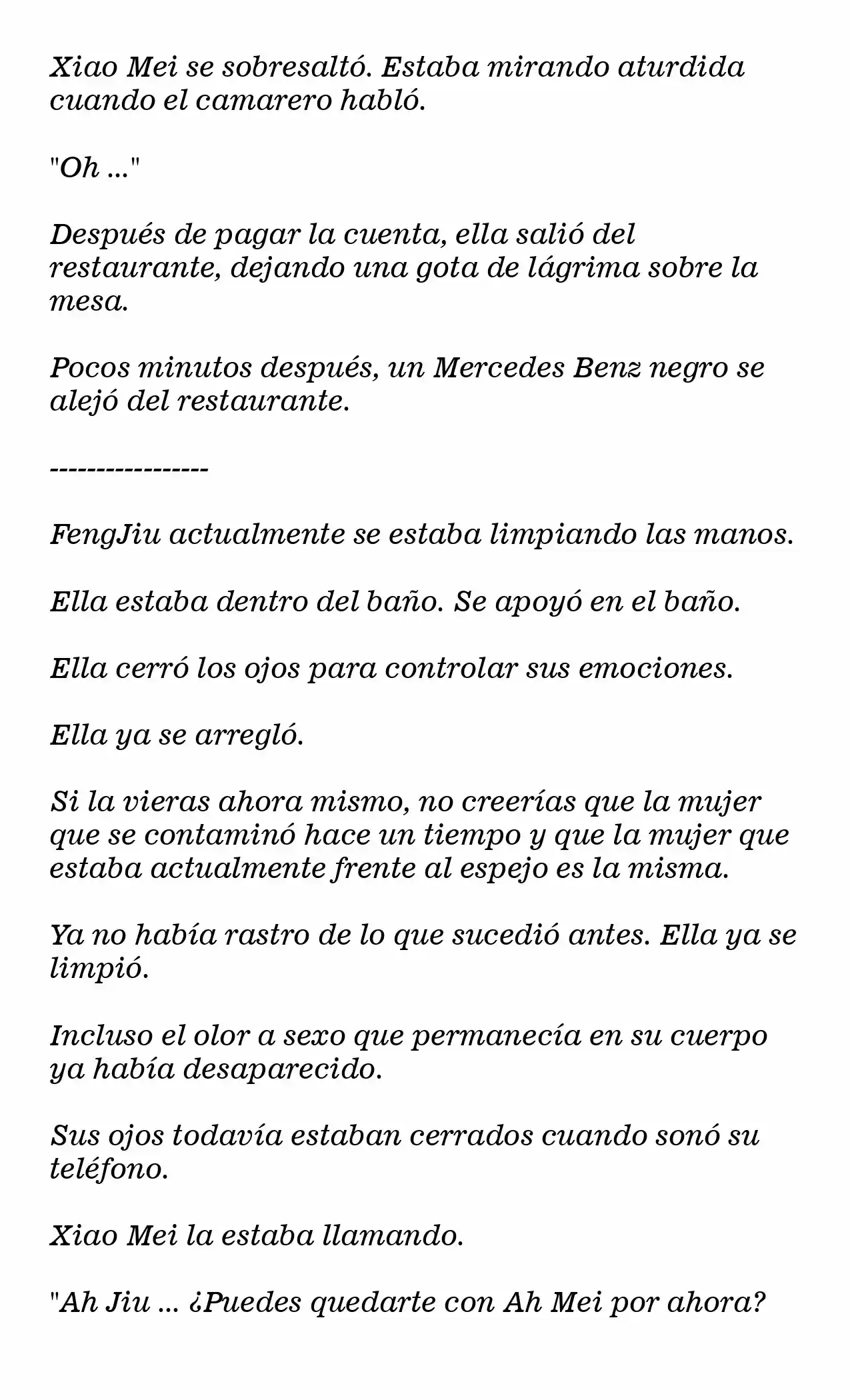 La Bruja CEO No Es Un Demonio (Novela) - Capítulo 35 - Página 6 - LectorTMOo