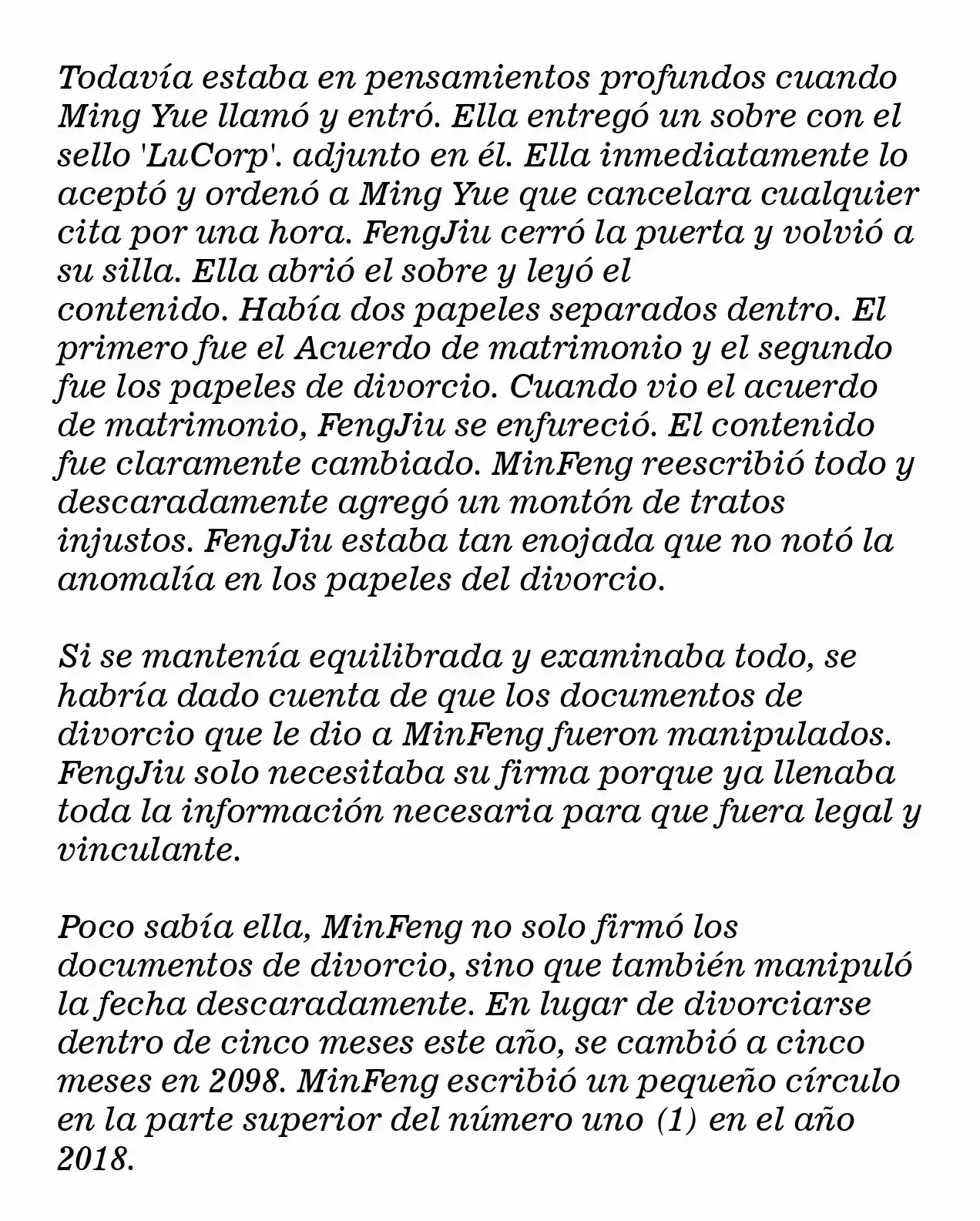 La Bruja CEO No Es Un Demonio (Novela) - Capítulo 36 - Página 6 - LectorTMOo