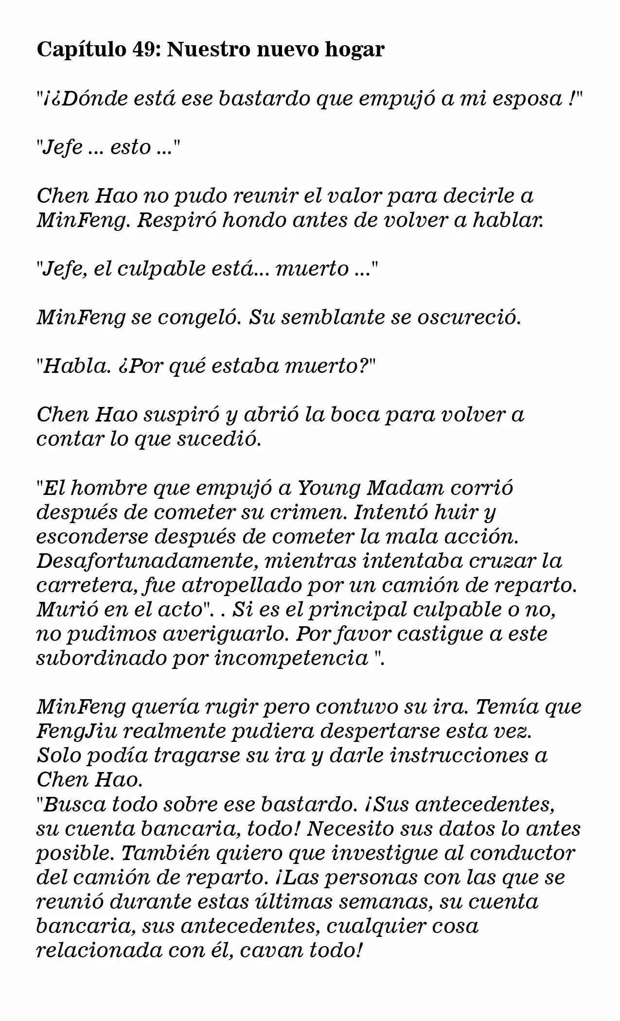 La Bruja CEO No Es Un Demonio (Novela) - Capítulo 49 - Página 2 - LectorTMOo