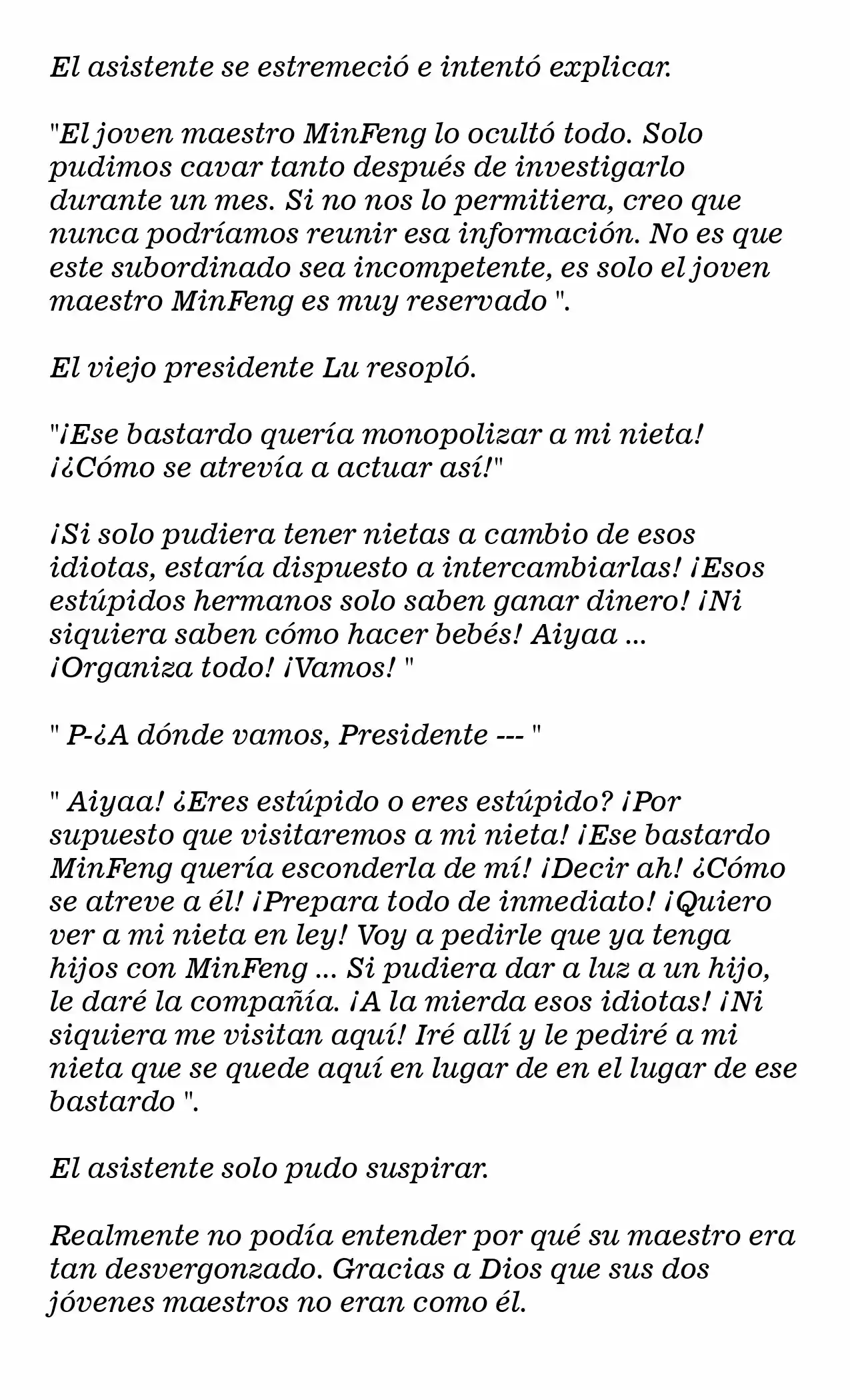 La Bruja CEO No Es Un Demonio (Novela) - Capítulo 62 - Página 5 - LectorTMOo