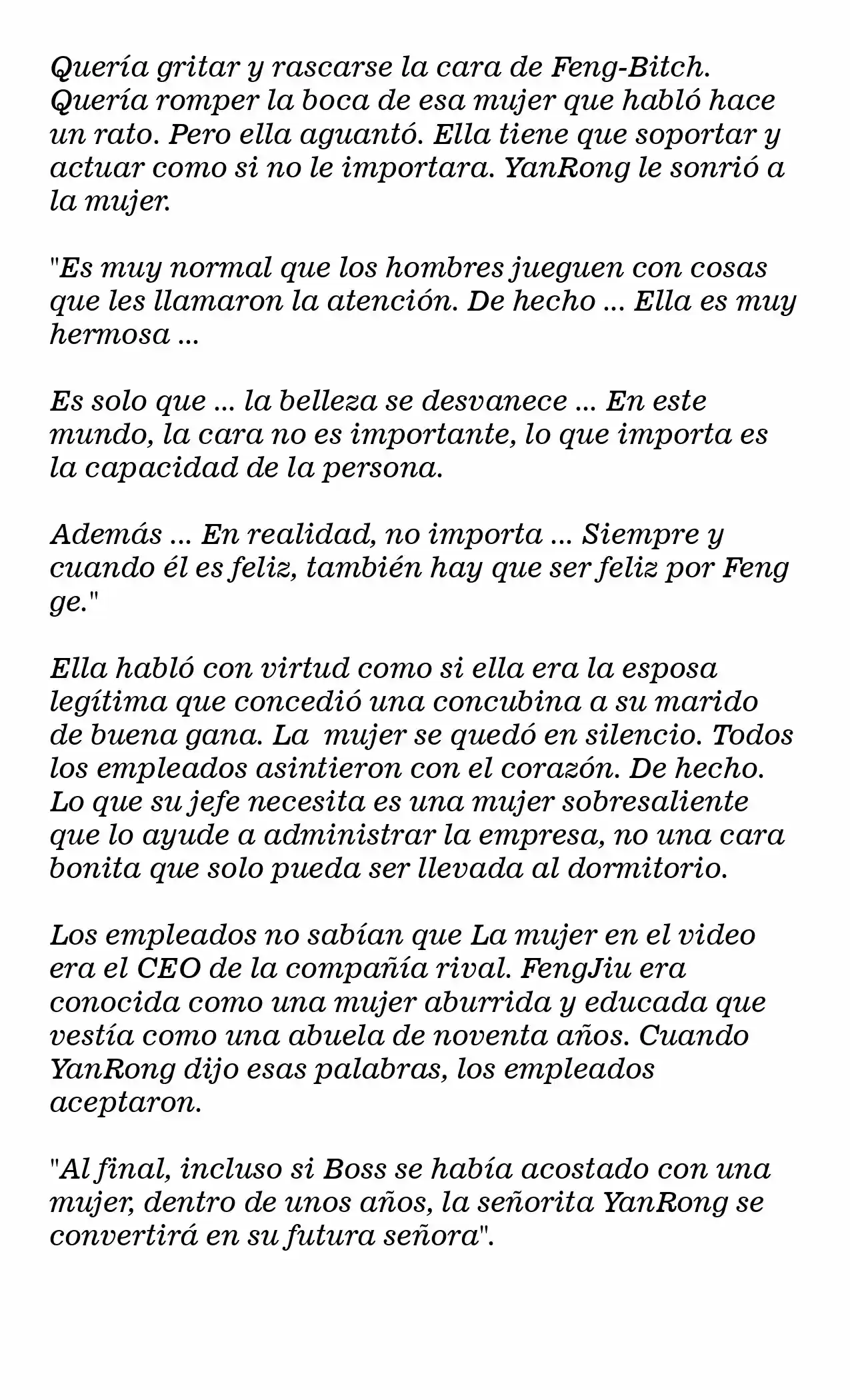 La Bruja CEO No Es Un Demonio (Novela) - Capítulo 70 - Página 4 - LectorTMOo