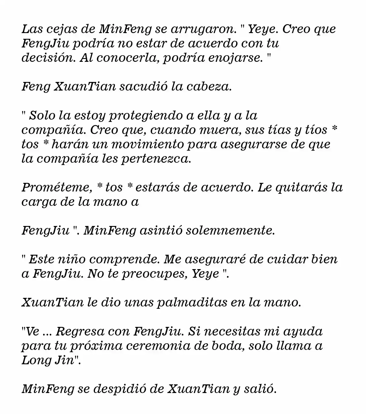 La Bruja CEO No Es Un Demonio (Novela) - Capítulo 73 - Página 7 - LectorTMOo