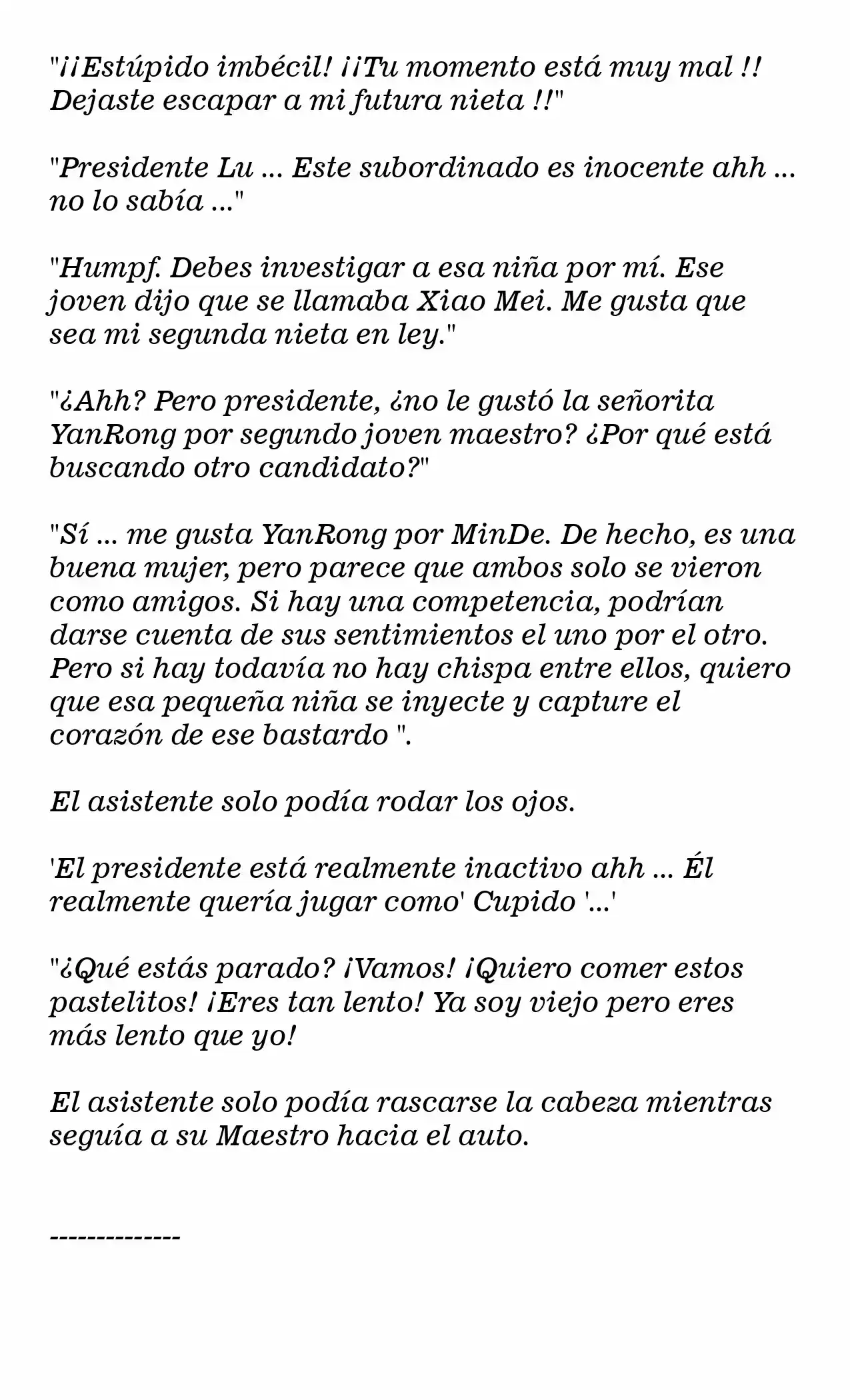 La Bruja CEO No Es Un Demonio (Novela) - Capítulo 75 - Página 4 - LectorTMOo