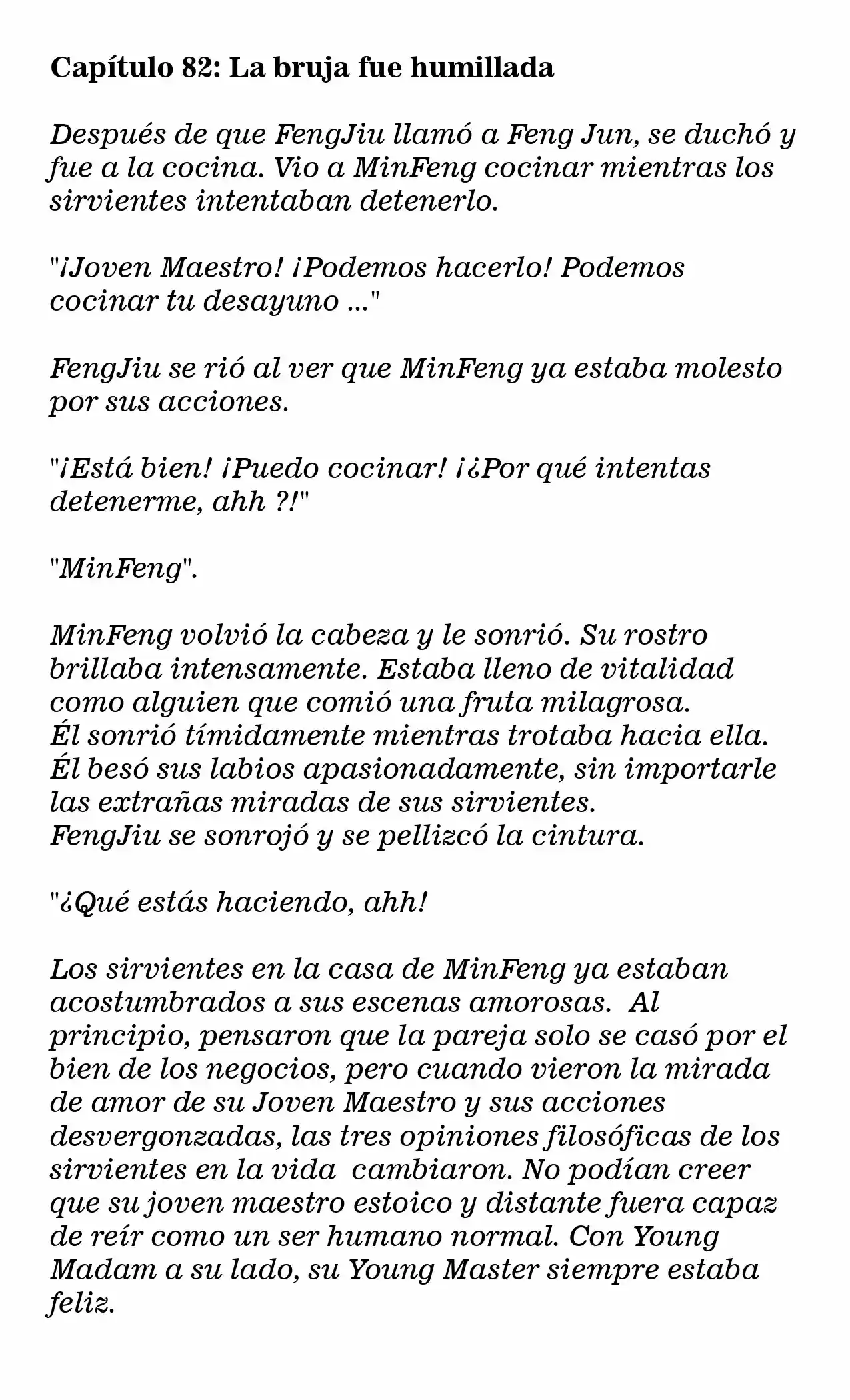 La Bruja CEO No Es Un Demonio (Novela) - Capítulo 82 - Página 2 - LectorTMOo