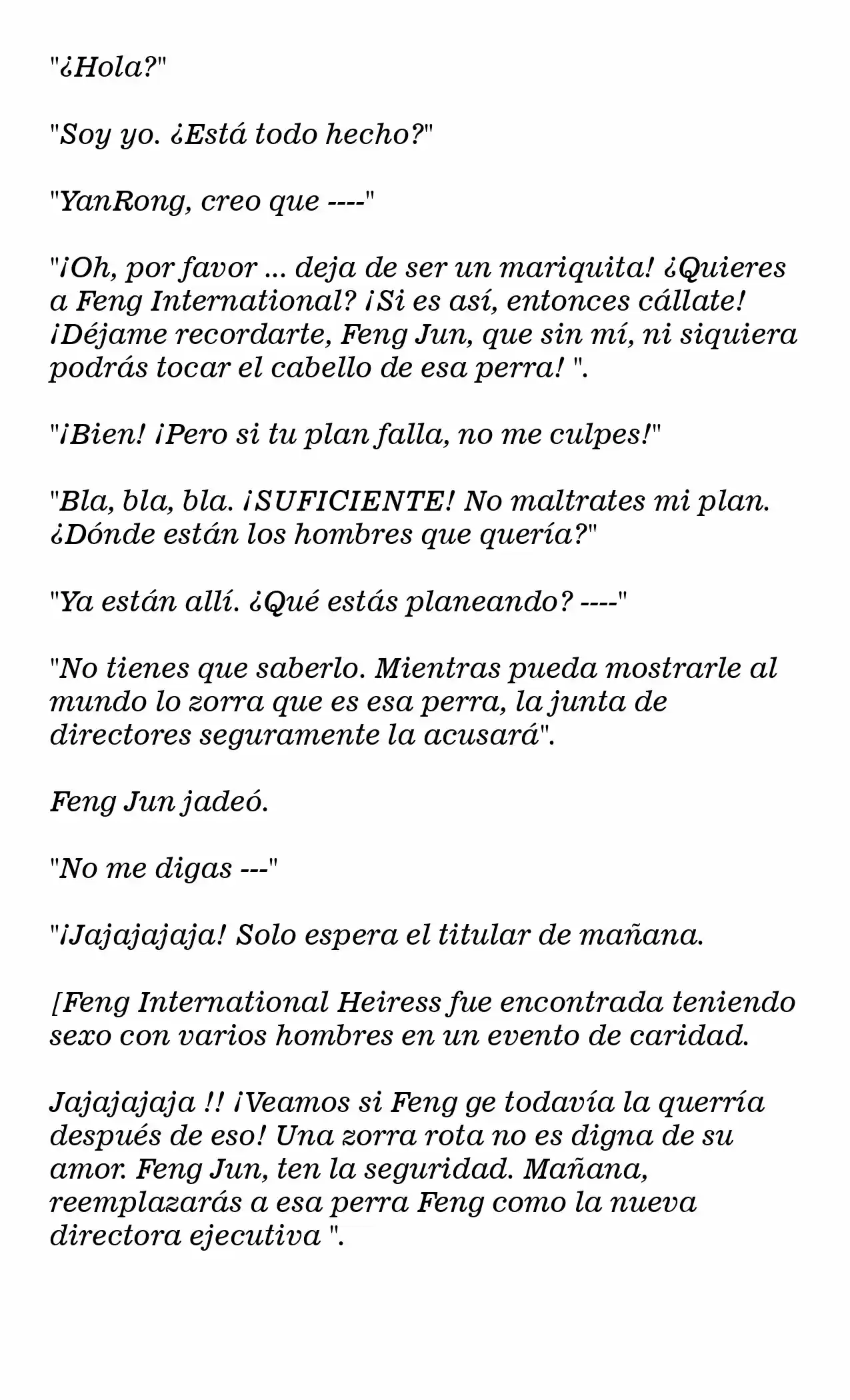 La Bruja CEO No Es Un Demonio (Novela) - Capítulo 84 - Página 4 - LectorTMOo