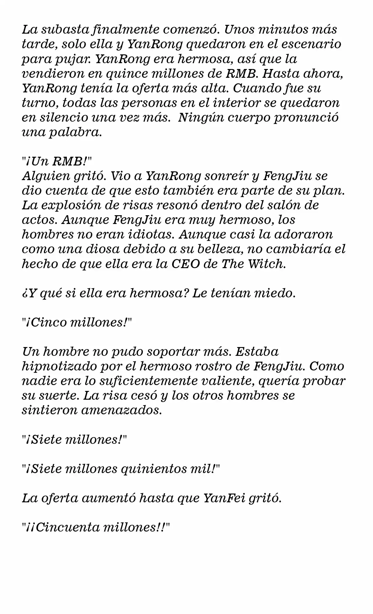 La Bruja CEO No Es Un Demonio (Novela) - Capítulo 85 - Página 7 - LectorTMOo